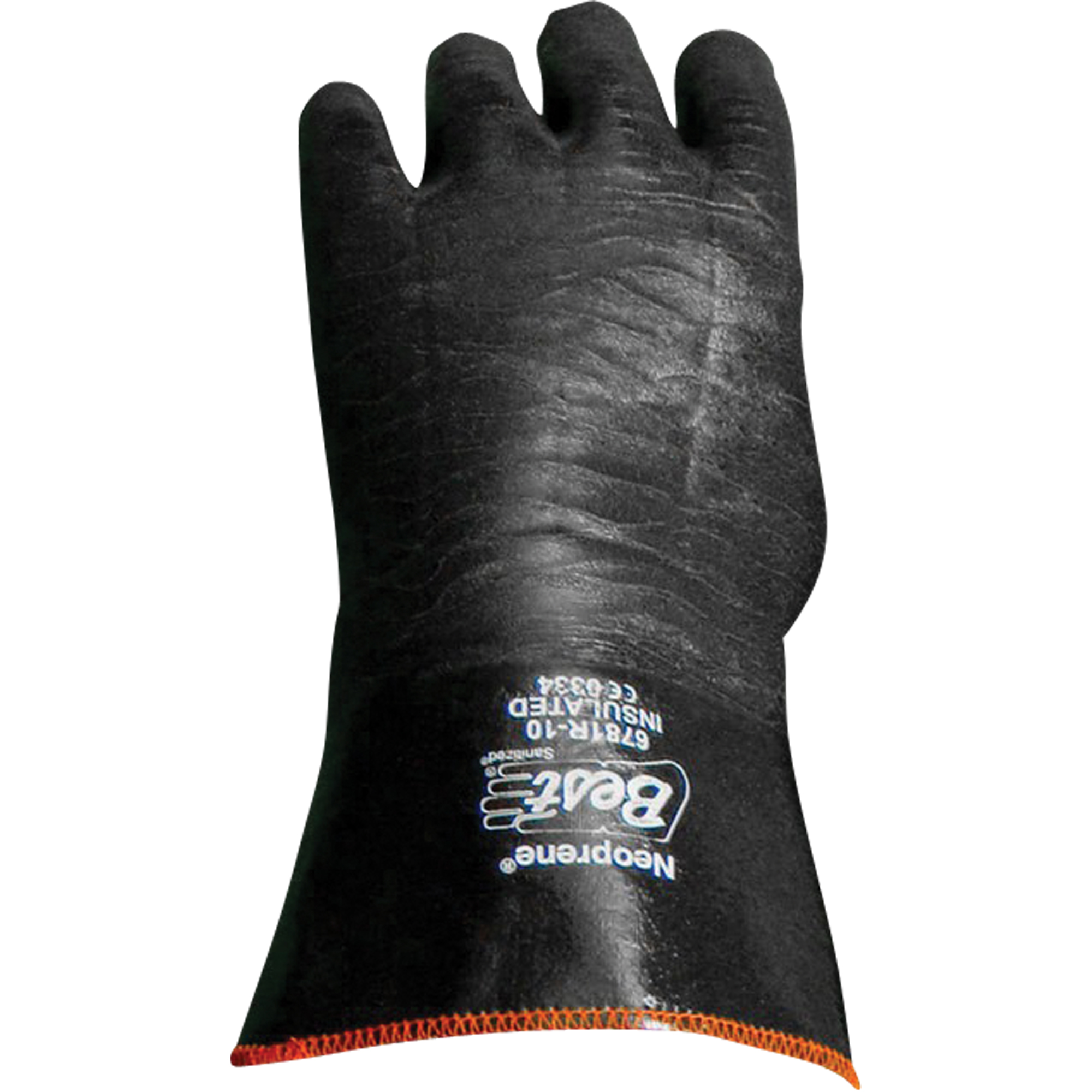 Gants en néoprène isolés, 10/Grand, Rêvetement Néoprène, Enveloppe en Coton