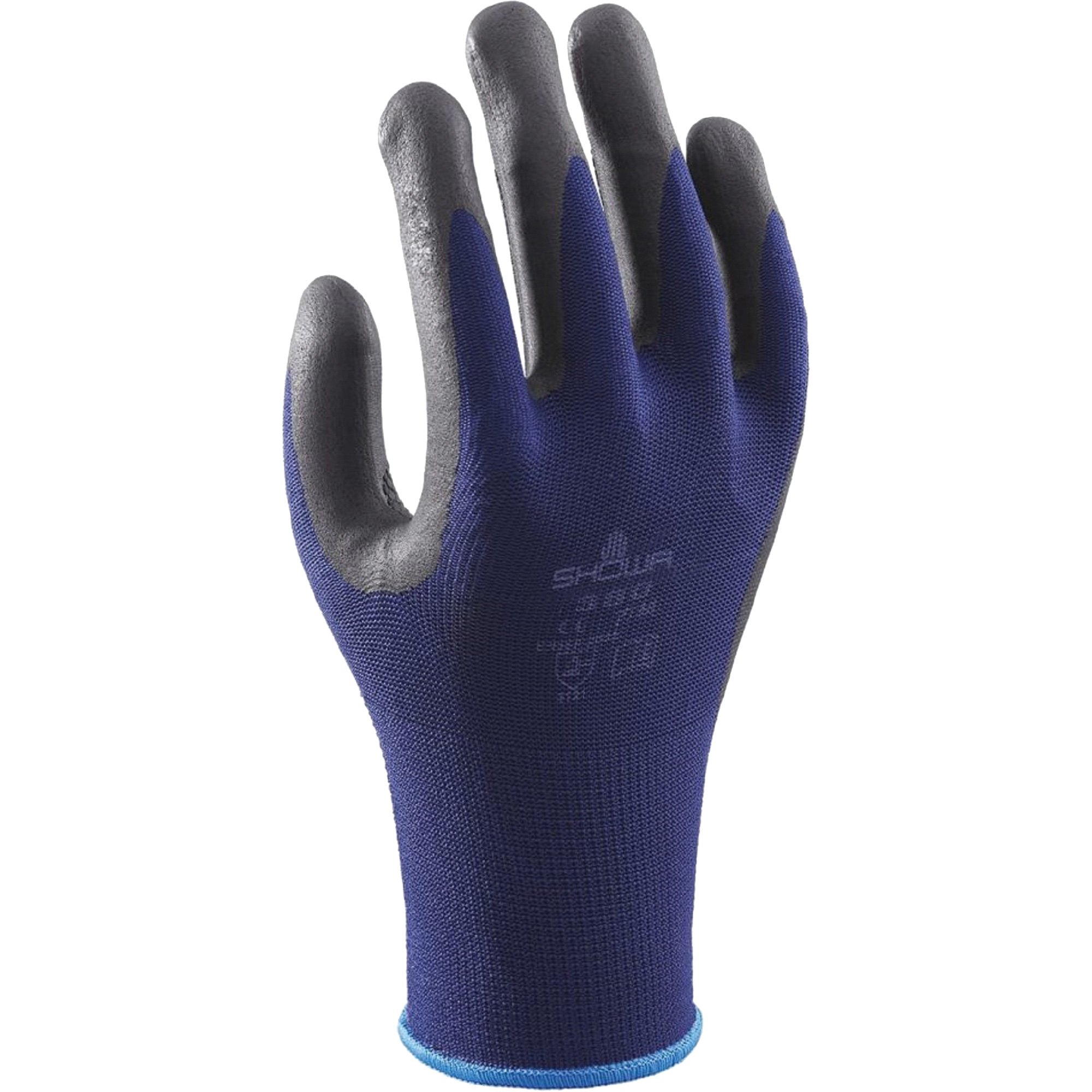 Gants enduits Atlas 380, 9/T-Grand, Rêvetement Mousse de nitrile, Enveloppe en Coton