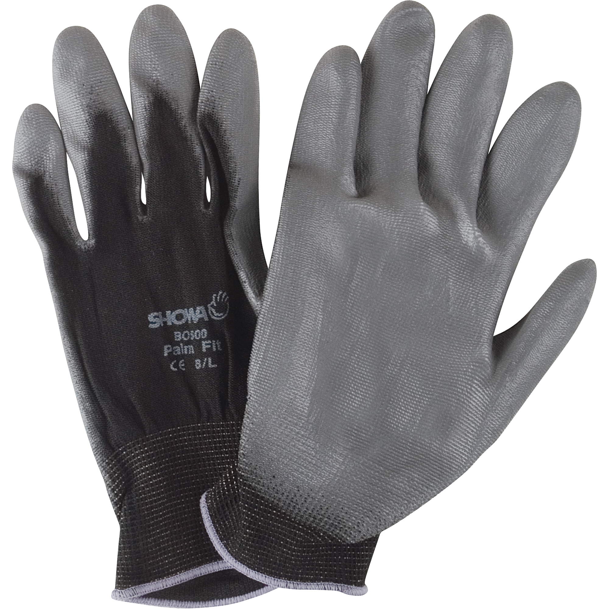 Gants Hi-Tech Assembly, 8/Grand, Rêvetement Polyuréthane, Calibre 13, Enveloppe en Nylon