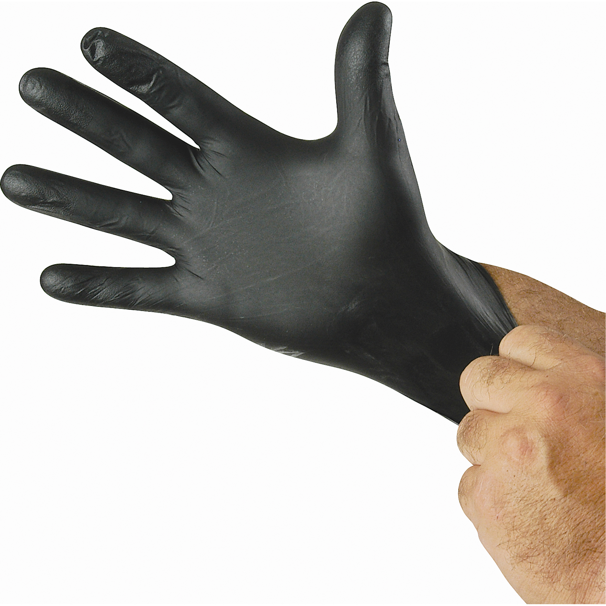 Gants N-DexMD NightHawkMC, Petit, Nitrile, 4 mils, Sans poudre, Noir