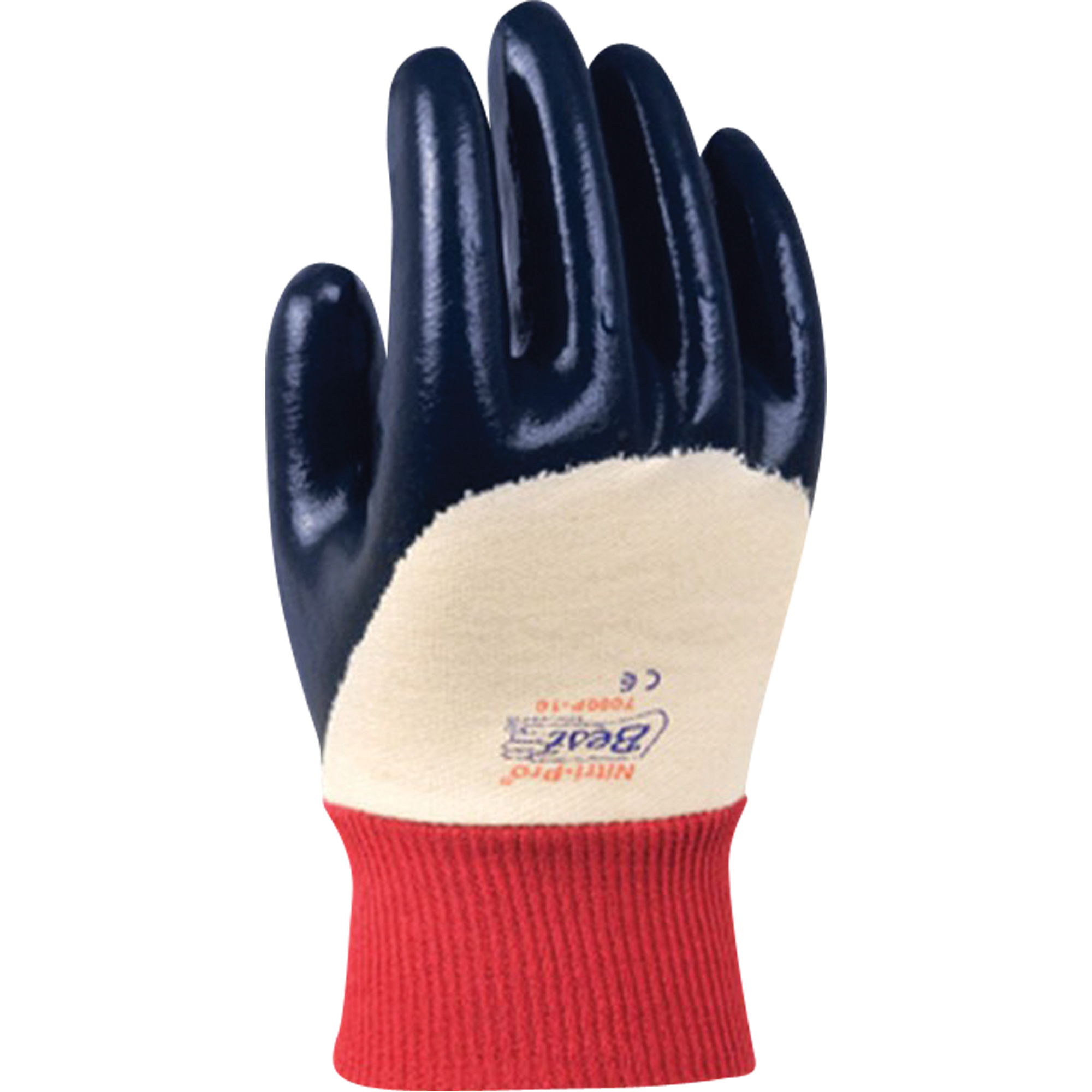 Gants Nitri-ProMD, 10/T-Grand, Rêvetement Nitrile, Enveloppe en Jersey/Coton