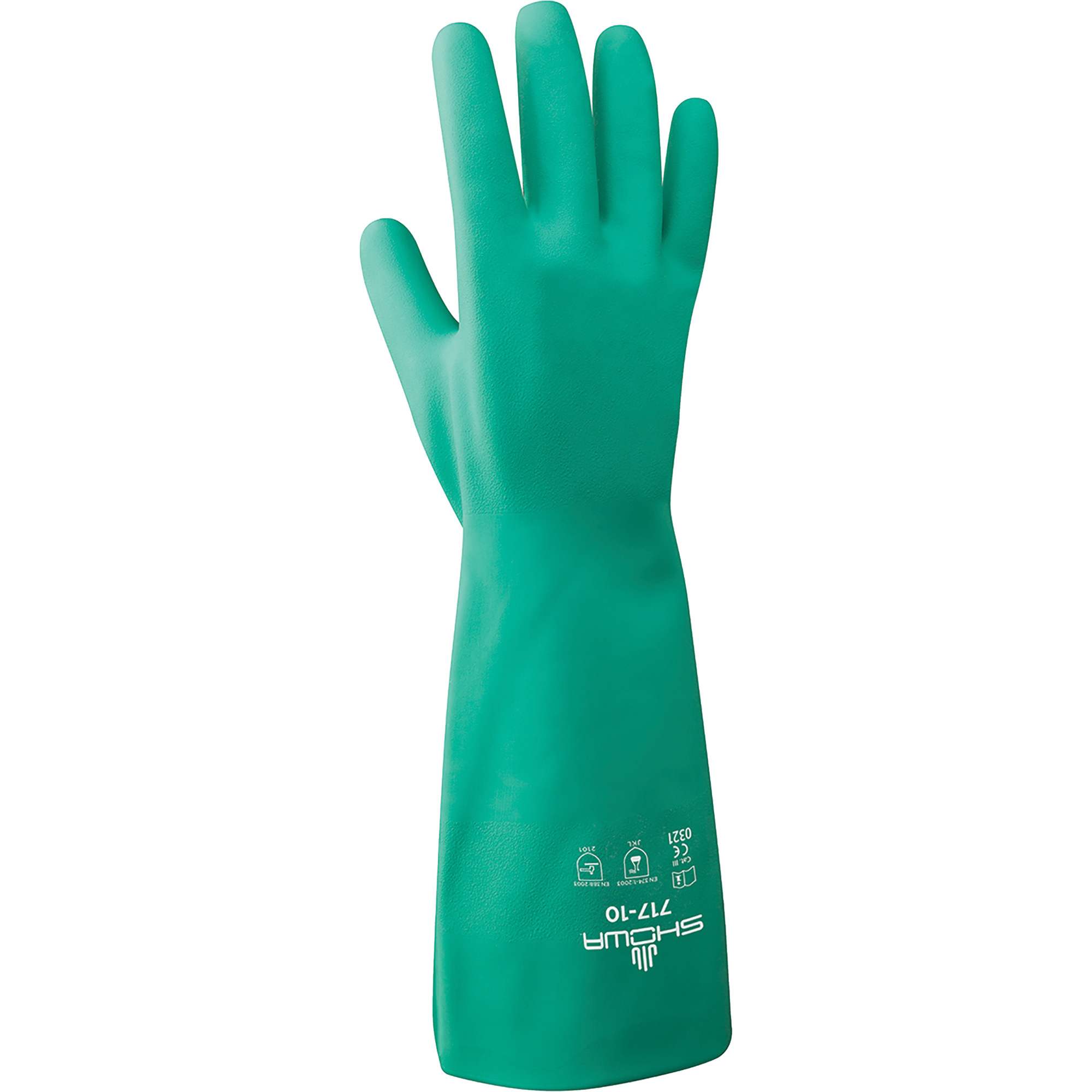 Gants Nitri-SolveMD, Taille Moyen/8, 13" lo, Nitrile, 11 mils