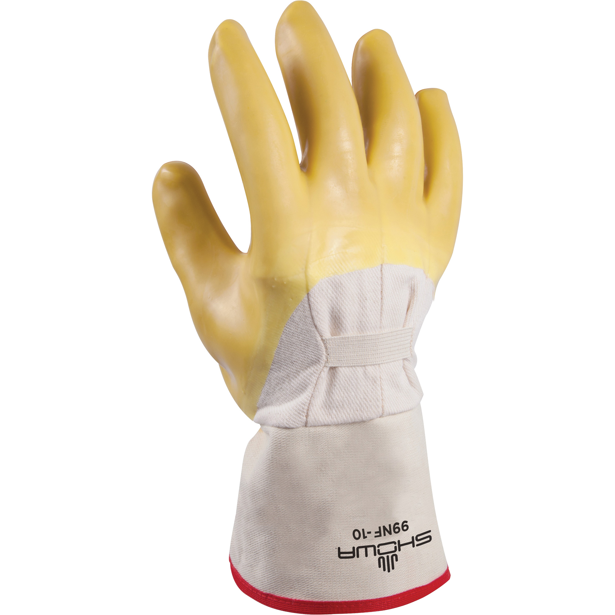Gants Nitty GrittyMD, 10, Rêvetement Latex, Enveloppe en Coton
