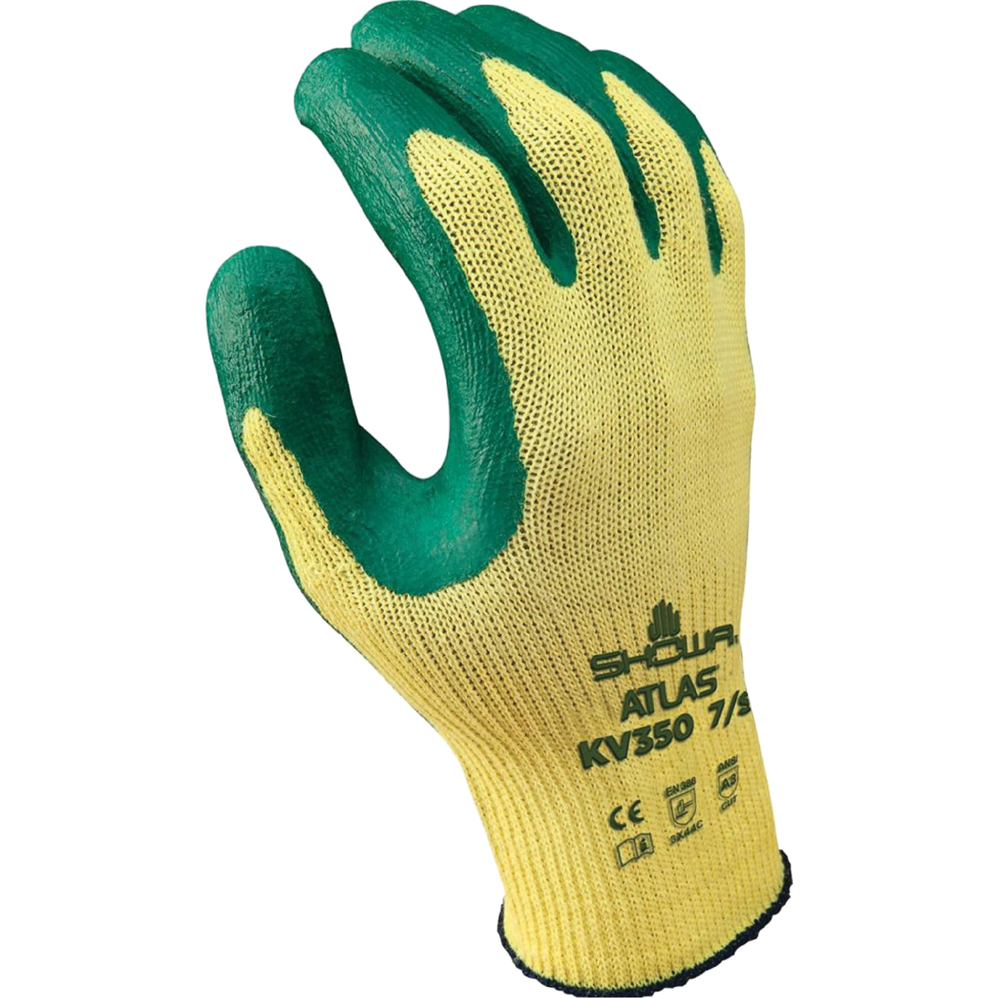 Gants résistants à la coupe KV350, Taille T-Grand, Revêtement Nitrile, Enveloppe en KevlarMD, ASTM ANSI niveau A3/EN 388 niveau C