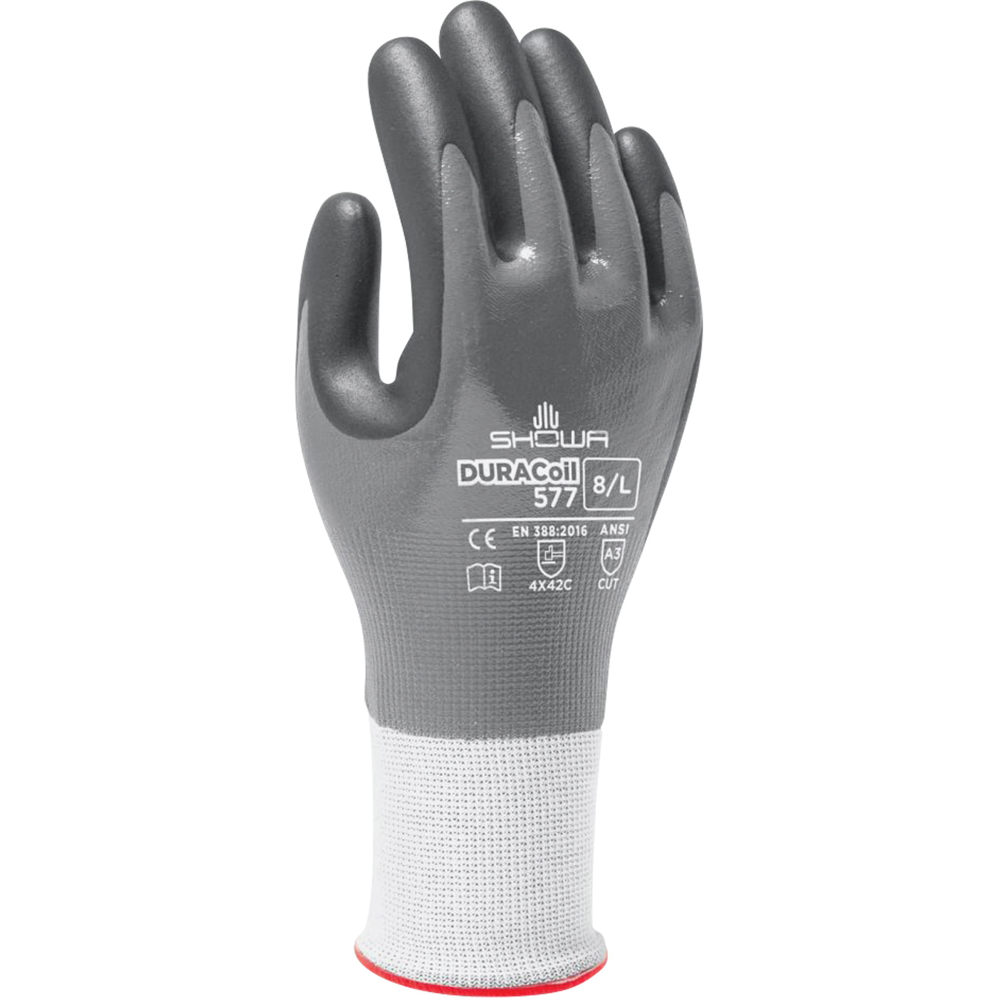 Gants résistants aux coupures 577, Taille 6/Petit, Calibre 13, Revêtement Mousse de nitrile, Enveloppe en PEHP, ANSI/ISEA 105 niveau 3/EN 388 niveau C