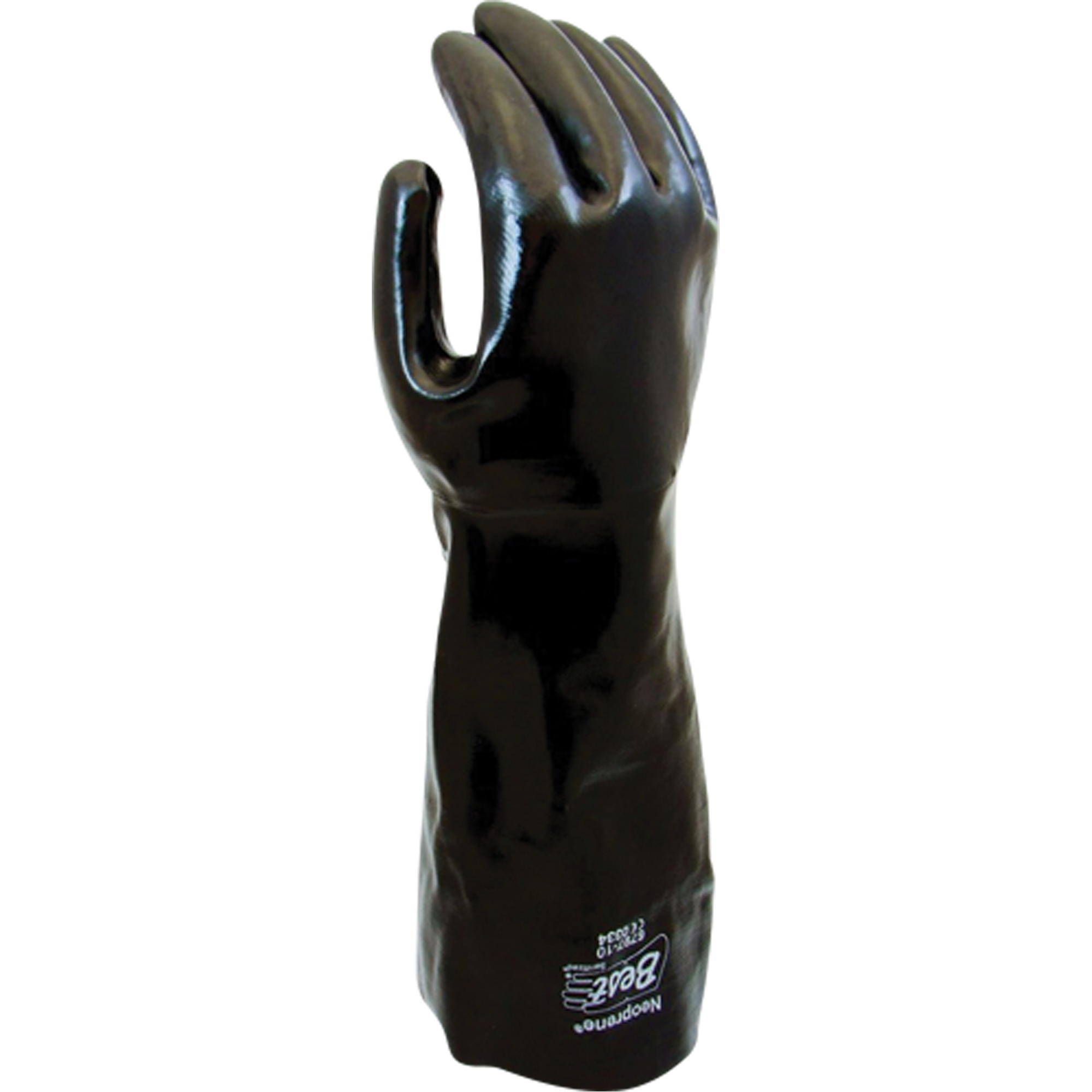 Gants résistants aux produits chimiques, 16" lo, Néoprène, Doublure en Coton, 70 mils