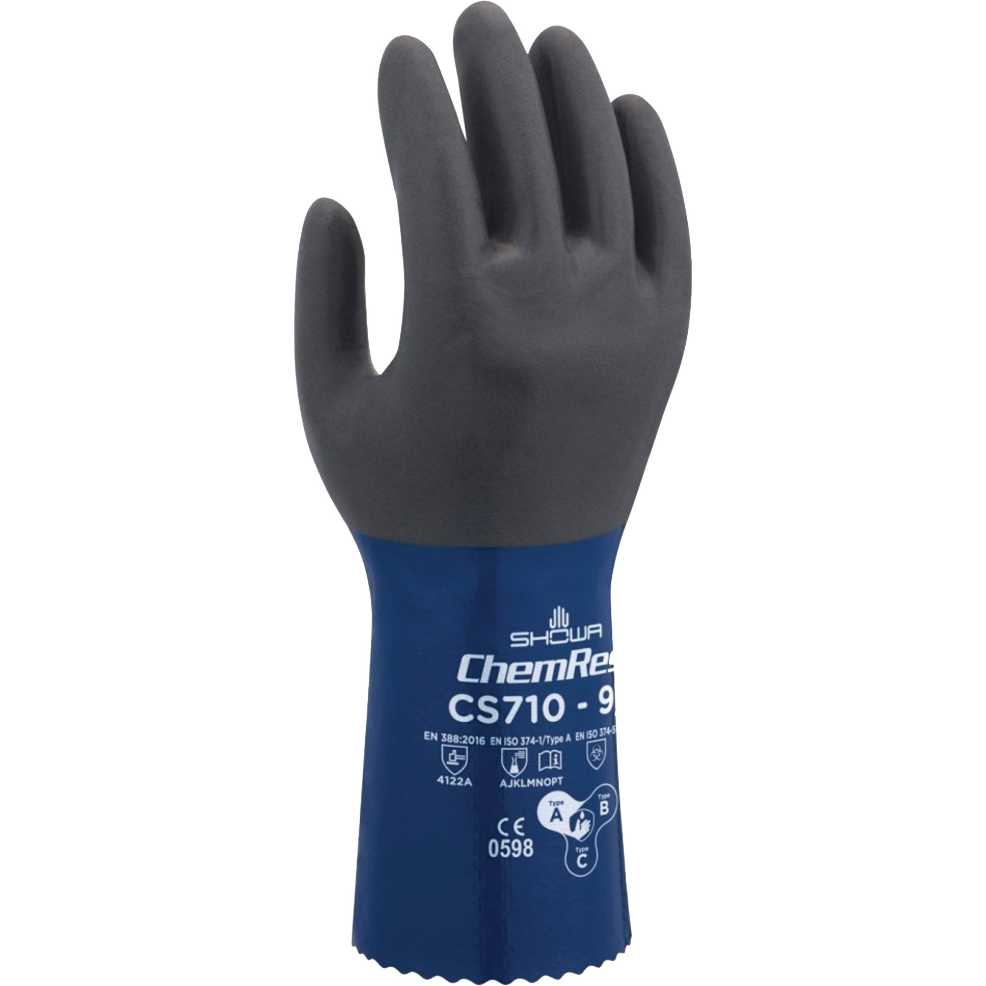 Gants résistants aux produits chimiques CS710, Taille 11, 12" lo, Polyester