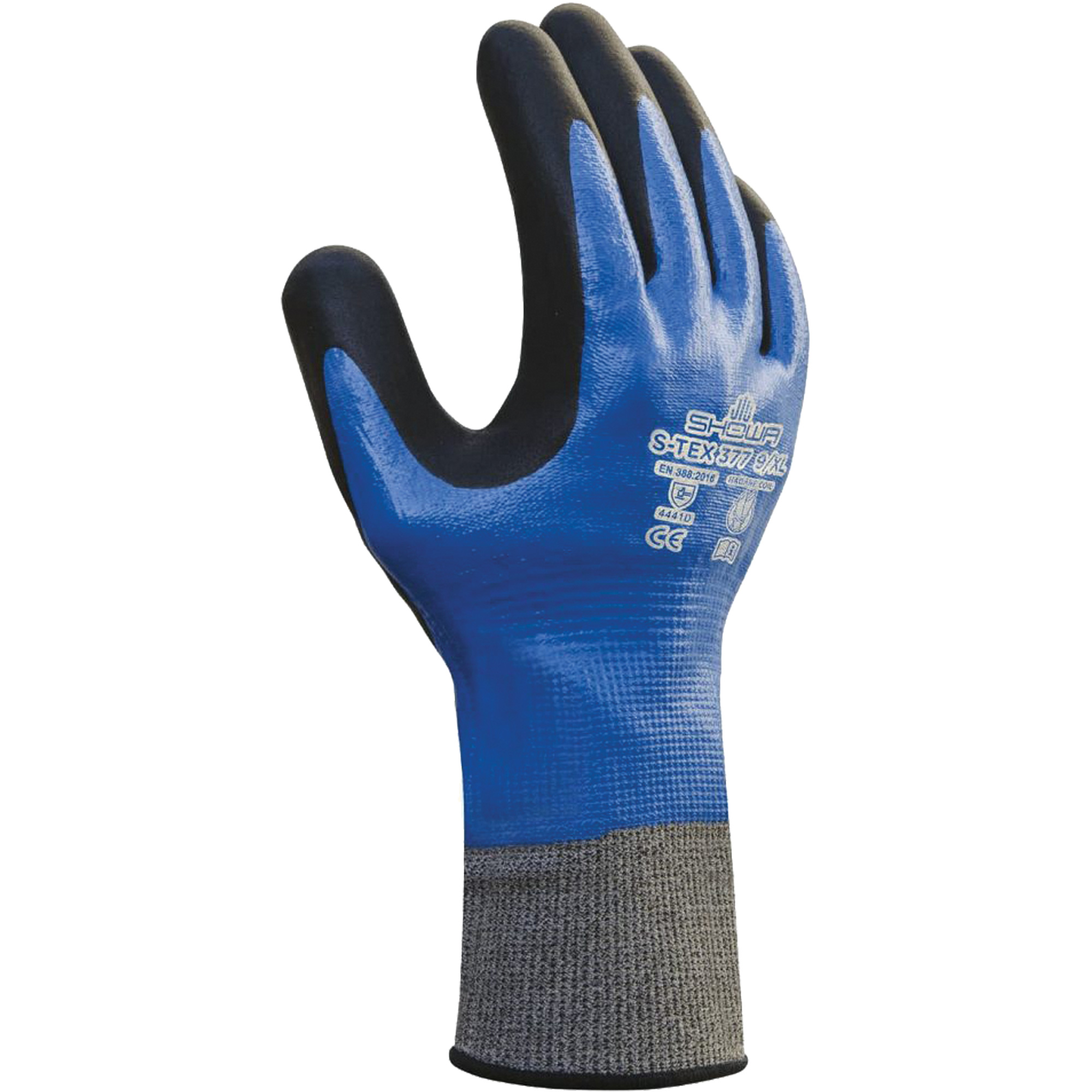 Gants S-TEX 377, Taille Grand/8, Calibre 13, Revêtement Nitrile/Mousse de nitrile, Enveloppe en Nylon/Acier inoxydable, ASTM ANSI niveau A4/EN 388 niveau 4