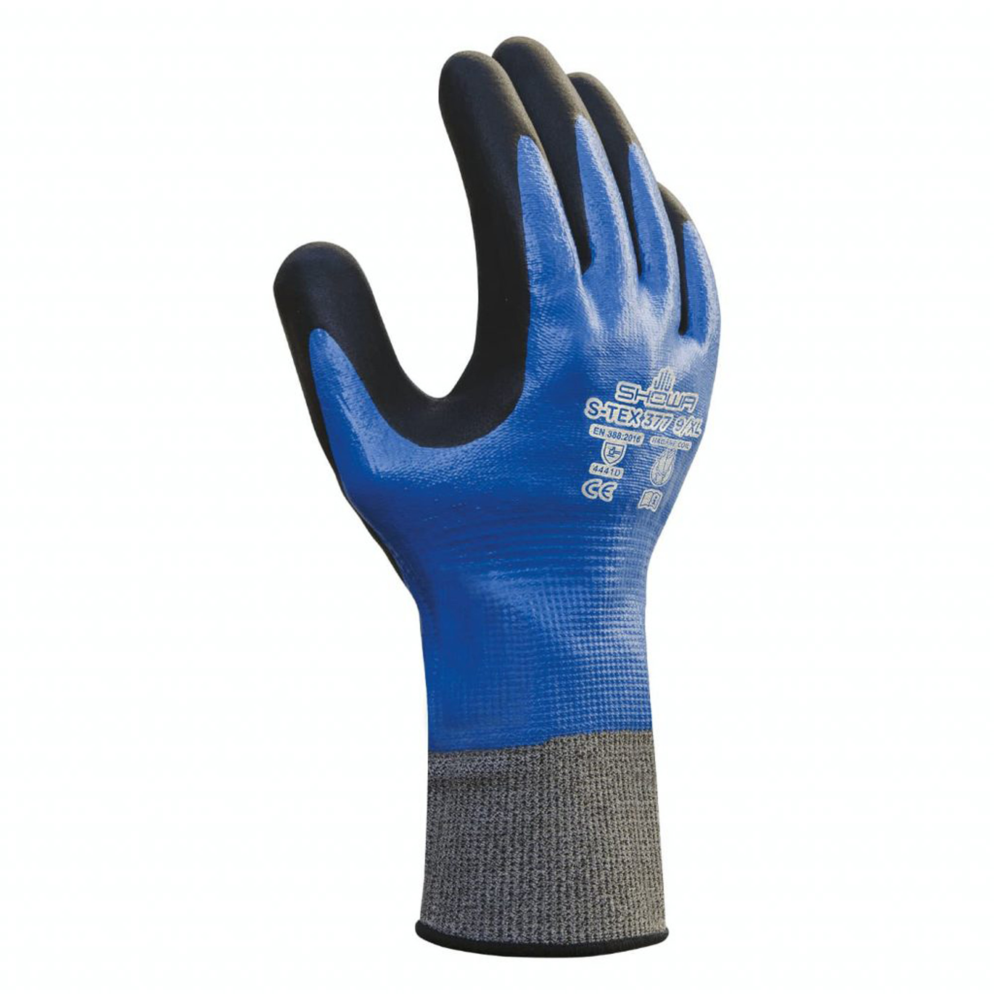 Gants S-TEX 377, Taille T-Grand/9, Calibre 13, Revêtement Nitrile/Mousse de nitrile, Enveloppe en Nylon/Acier inoxydable, ASTM ANSI niveau A4/EN 388 niveau 4