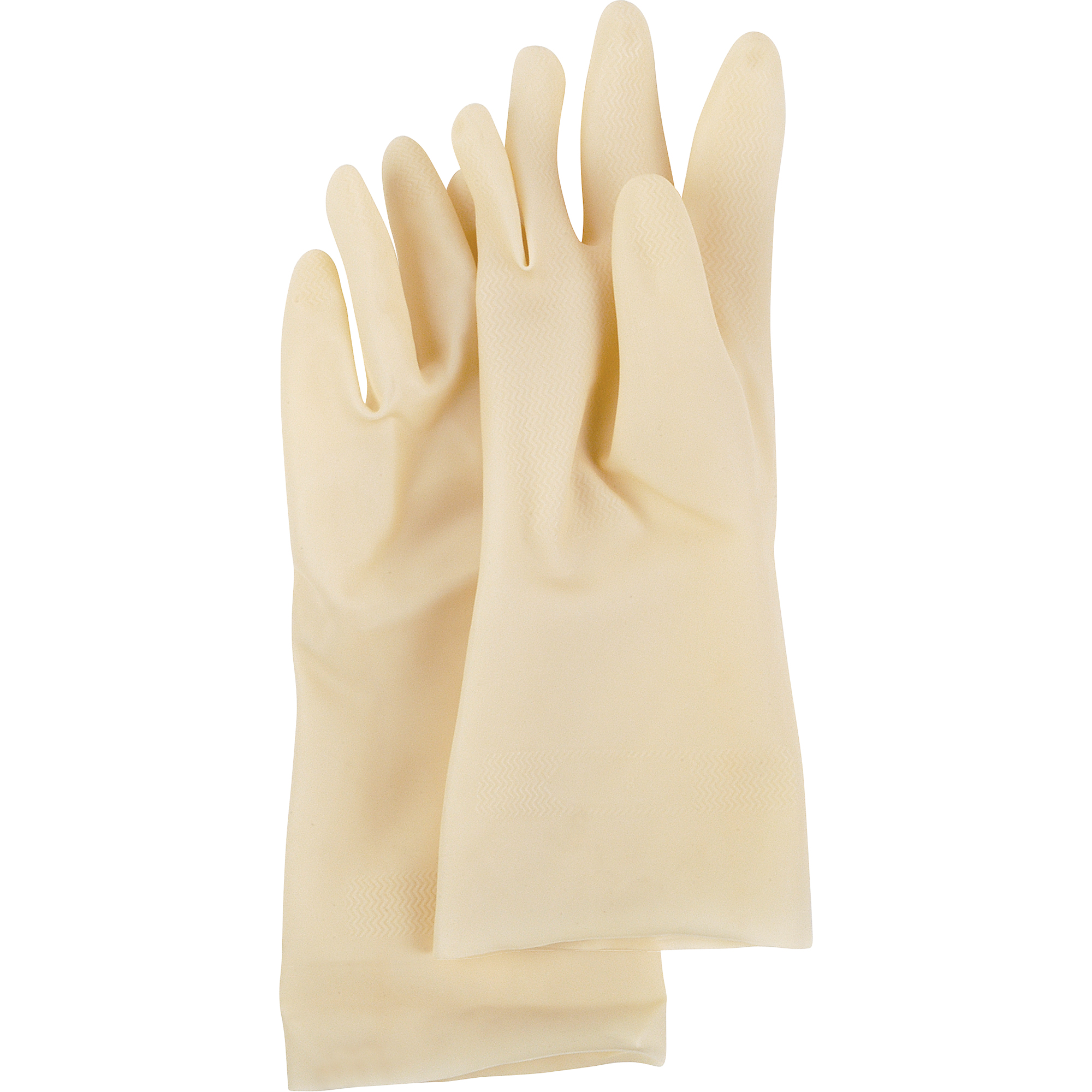 Gants Value MasterMD, Taille Petit/7, 12" lo, Latex de caoutchouc, 18 mils