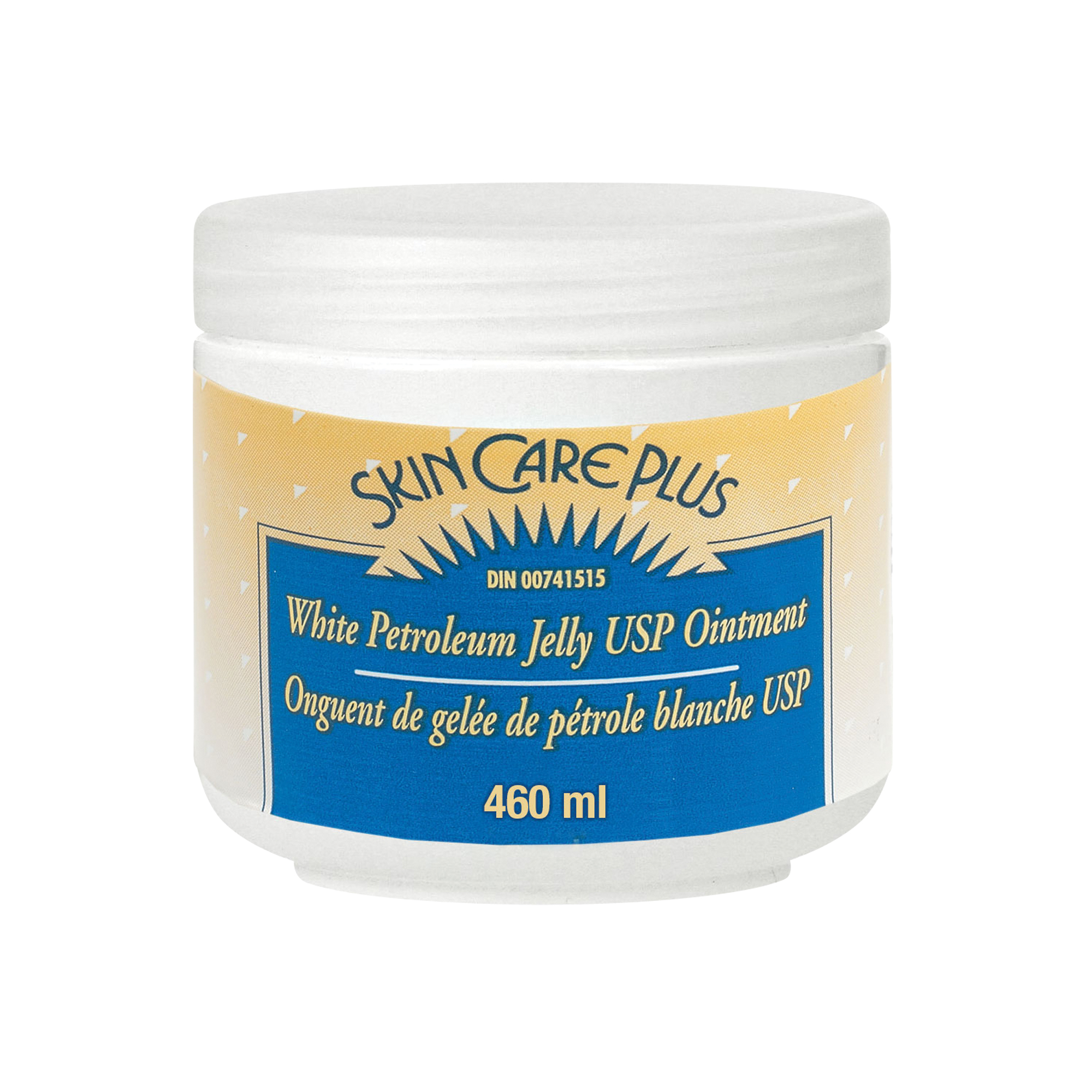 Gelée de pétrole blanche Skin Care Plus, Onguent