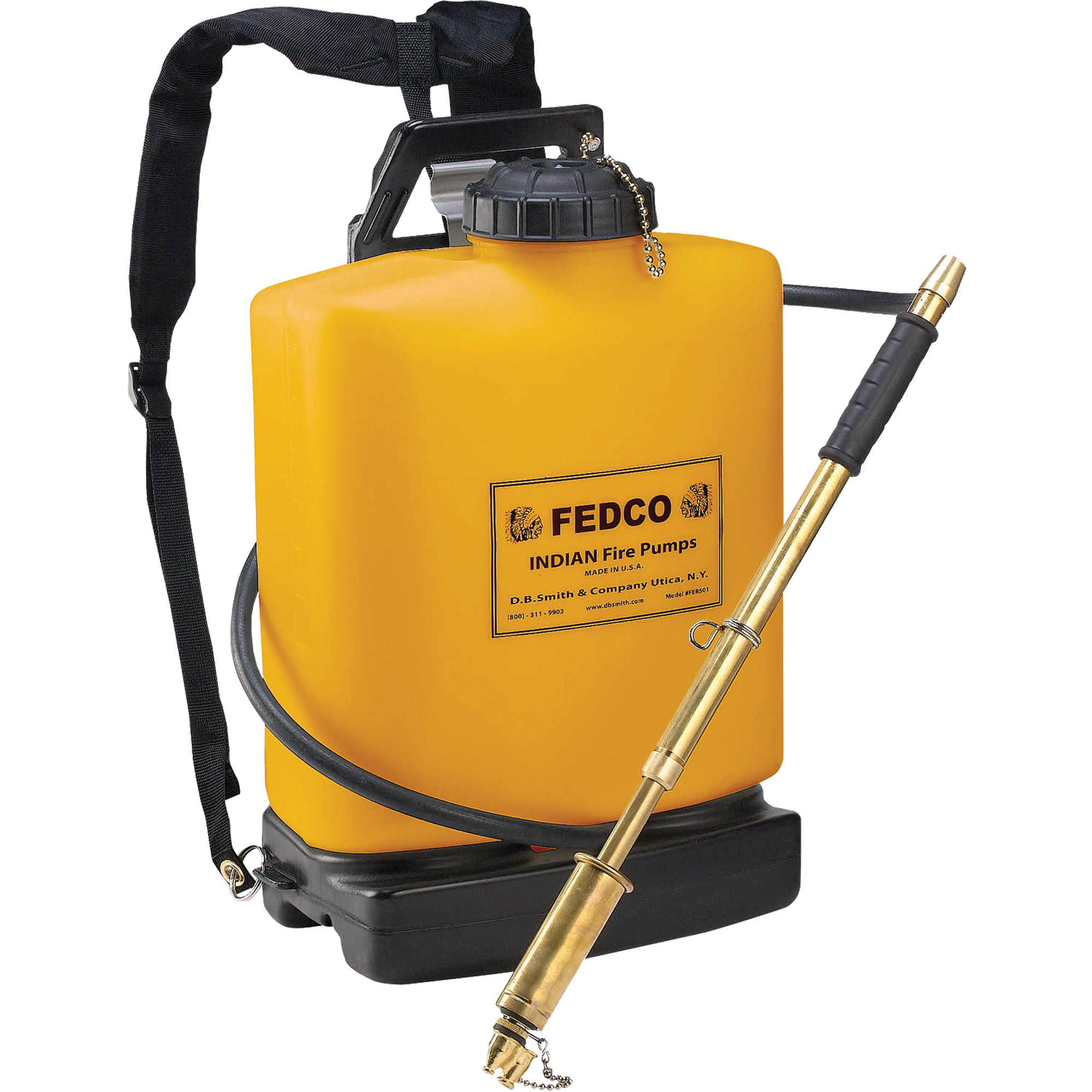 Pompe à incendie FedcoMC, 5 gal. (18,9 L), Plastique