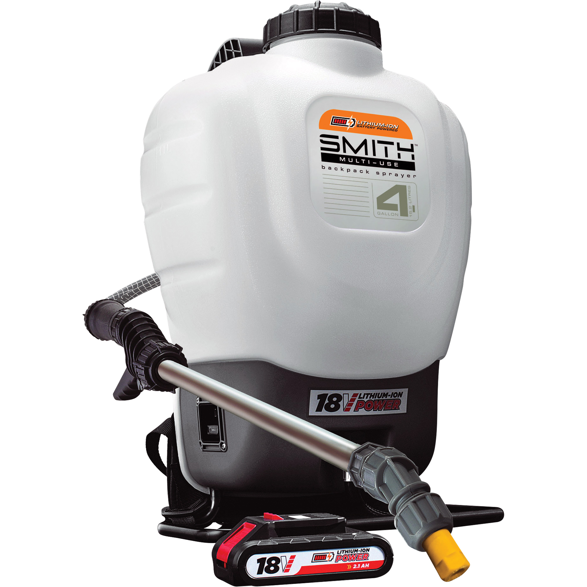 Pulvérisateur à dos polyvalent pour la désinfection, 4 gal. (15,1 L)