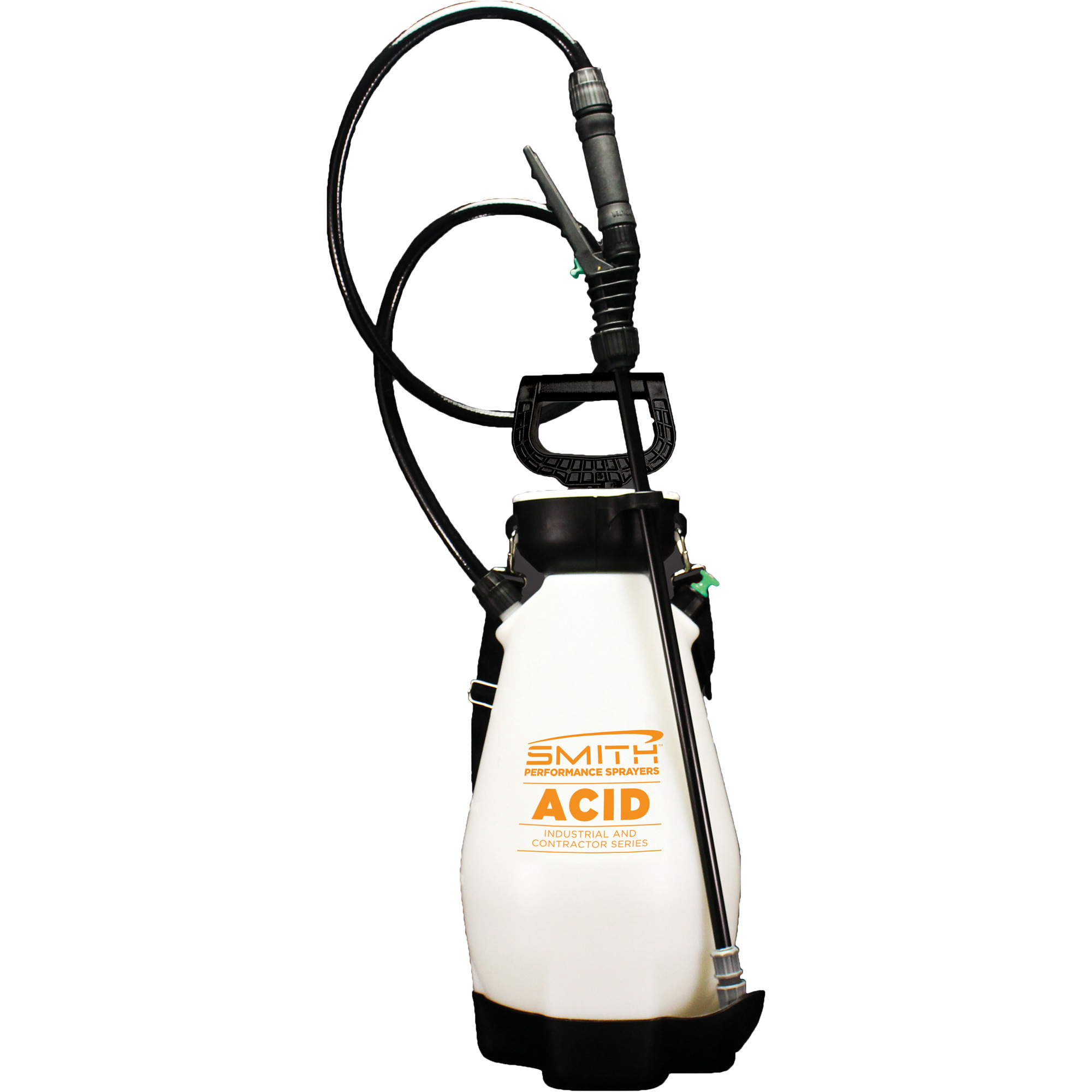 Vaporisateur d'acide à compression série industriel & entrepreneur, 2 gal. (9 L), Polyéthylène, Lance de 21"
