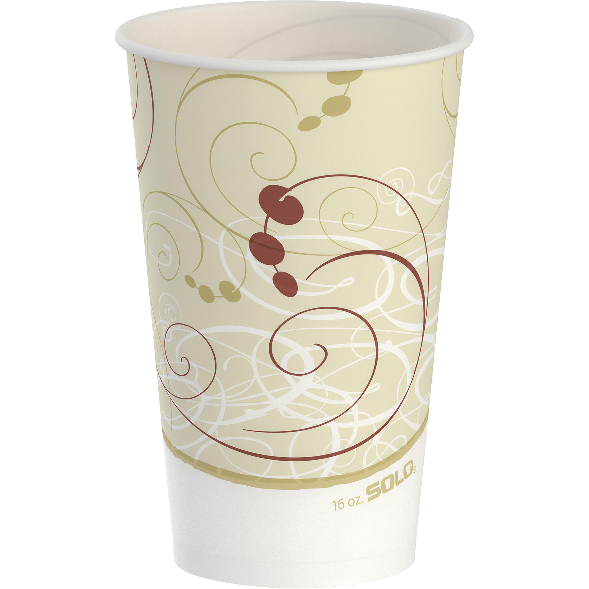 Gobelet ciré jetable DartMD SoloMD, Papier, 16 oz, Multicolore