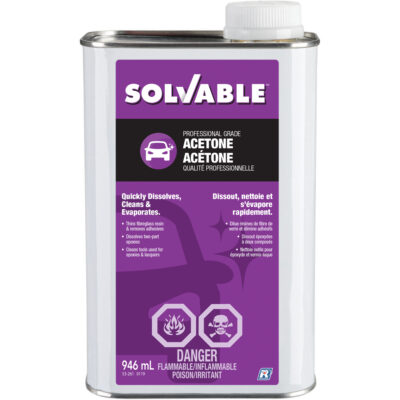 Acétone liquide, 946 ml