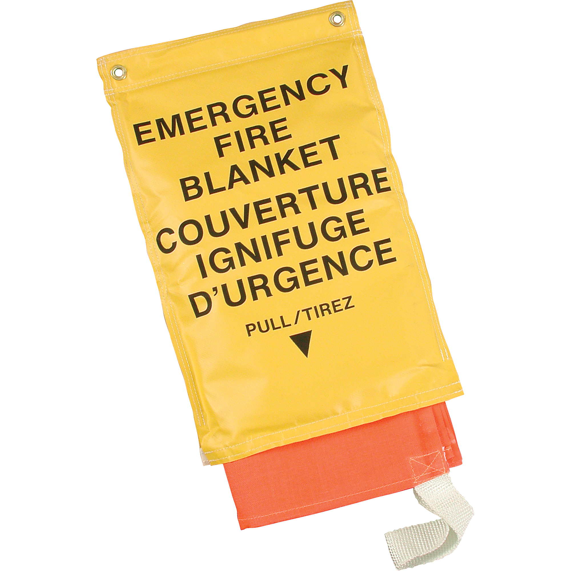 Couvertures ignifuges d'urgence, Fibre de verre, 72"lo x 72"la