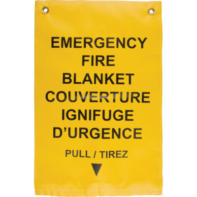 Sac pour couverture ignifuge