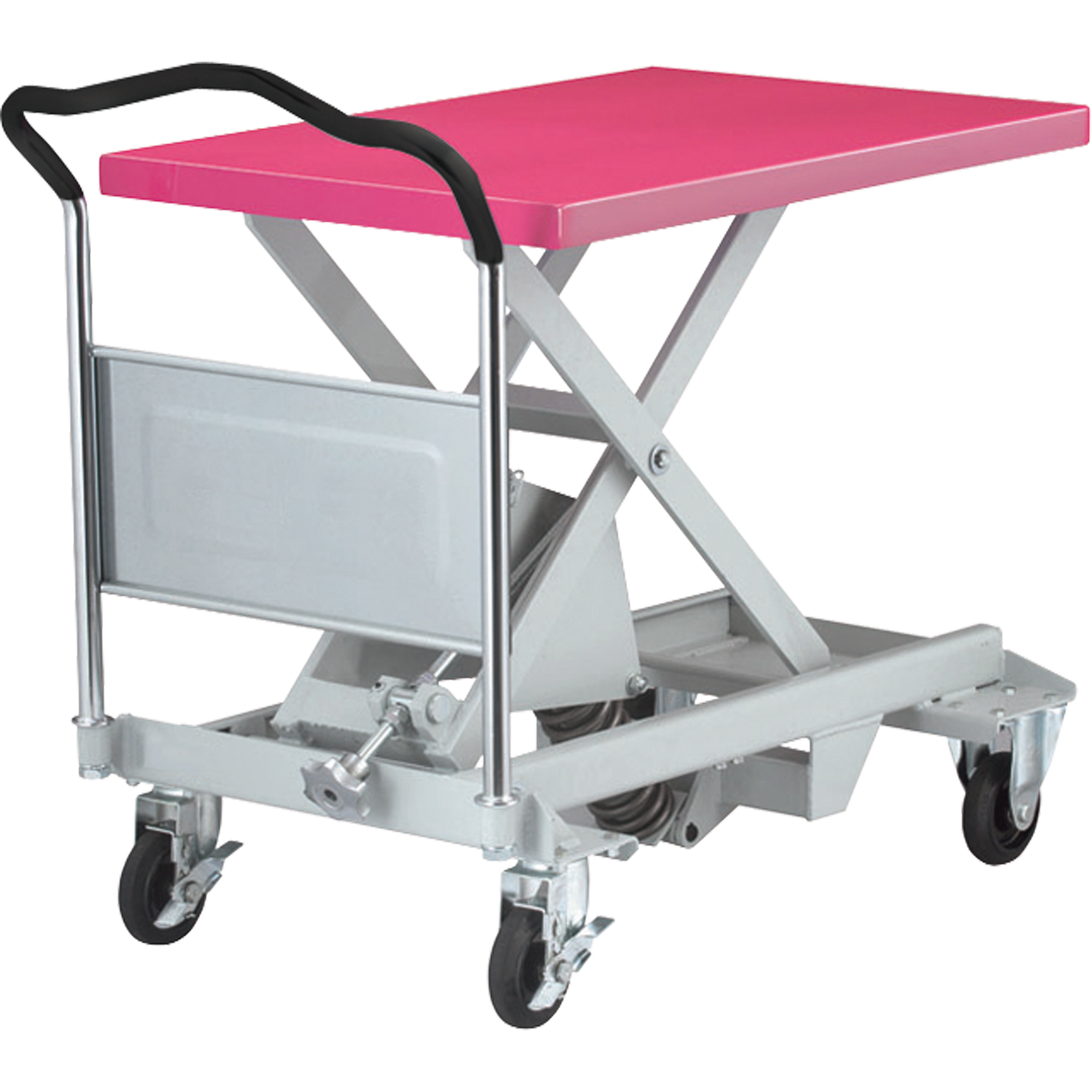 Table avec nivellement à ciseaux Dandy LiftMC, 35-8/10" lo x 23-6/10" lo, Acier, Capacité 1100 lb