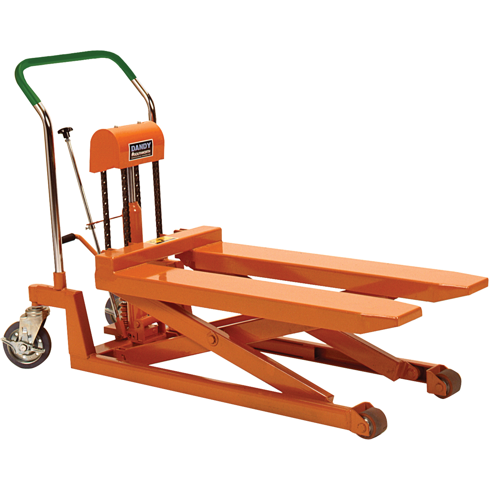 Table élévatrice à ciseaux et fourches Dandy LiftMC, 37,1" lo x 19,7" la, Acier, Capacité 1100 lb