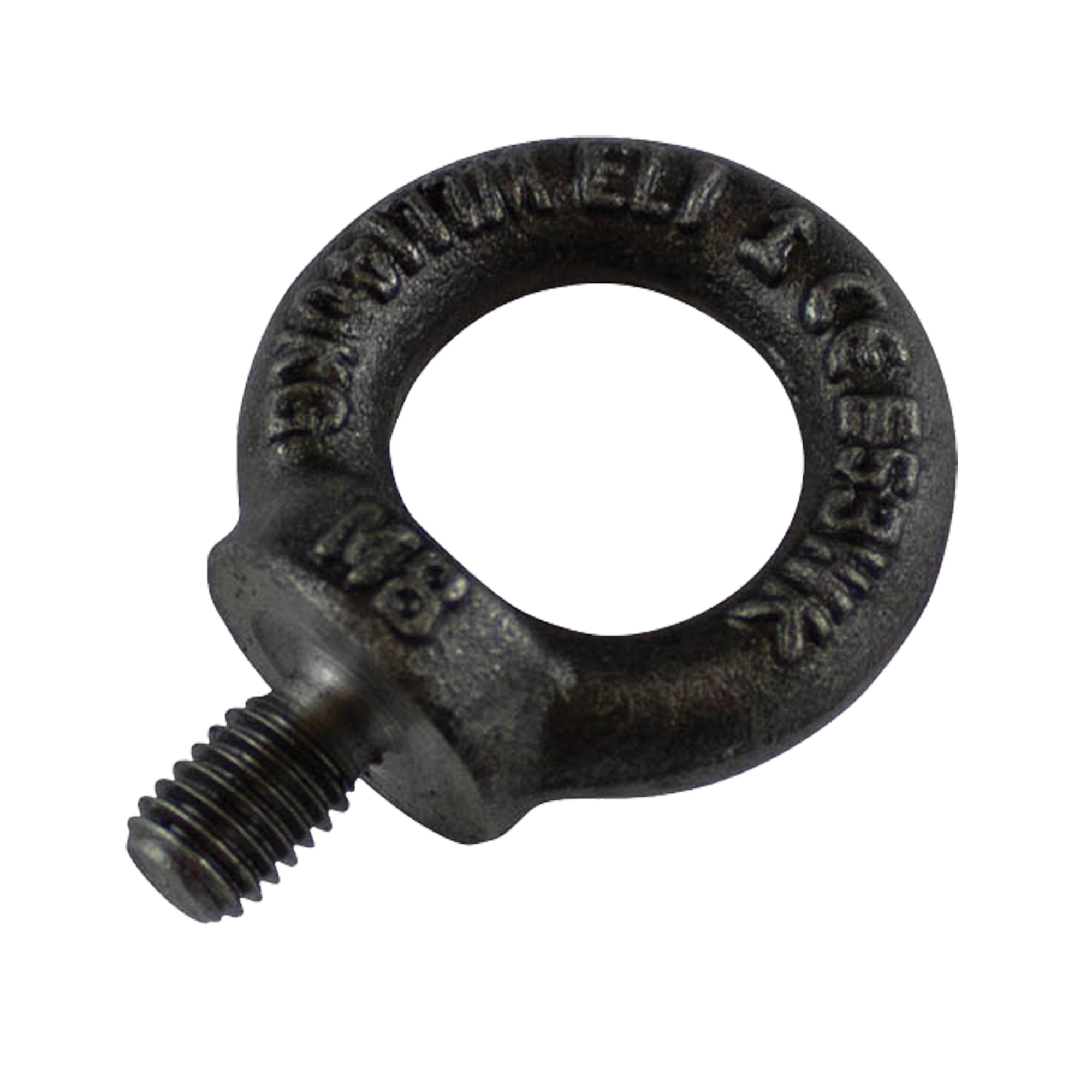 Boulon à œil, 1/8" dia, 1/2" lo, Fini naturel sans enduit, 300 lb (0,15 tonne) capacité
