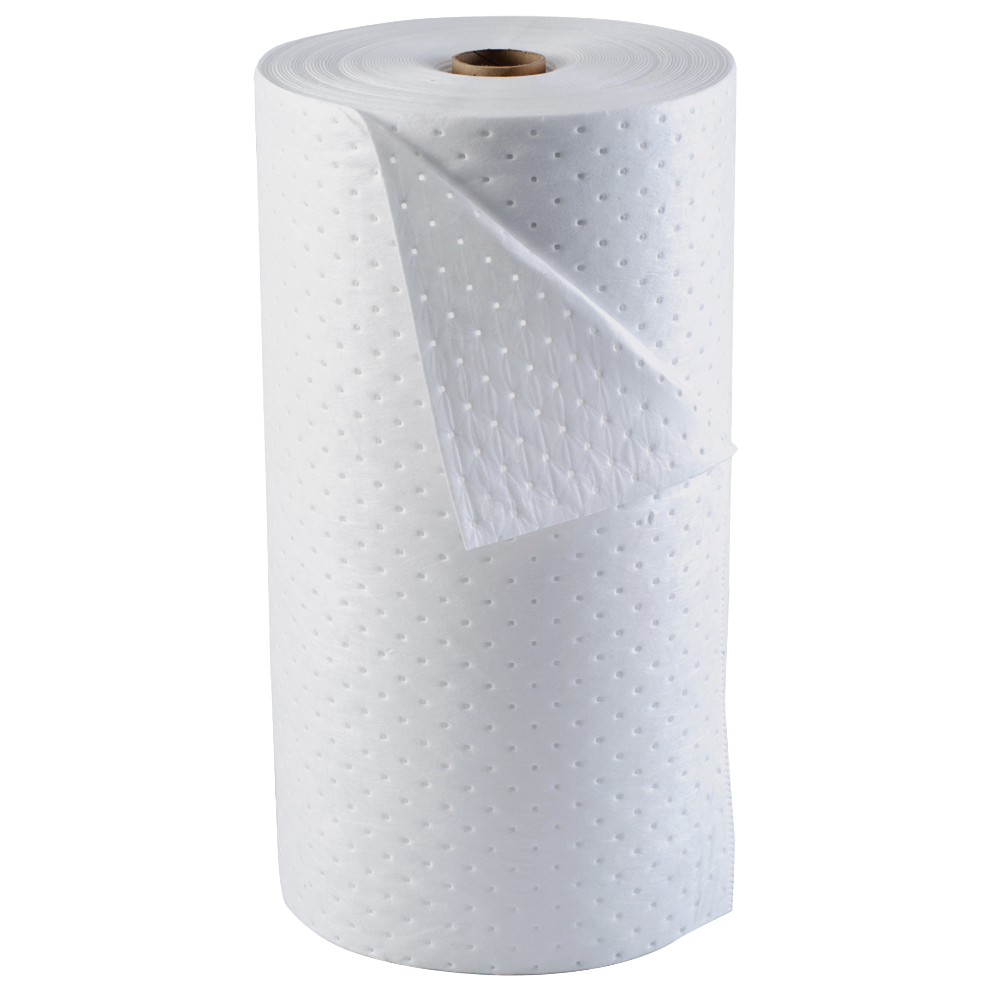 Absorbants à performance en trois épaisseurs Oil PlusMC, Lourd, 150' lo x 15" la, Absorption 25 gal.