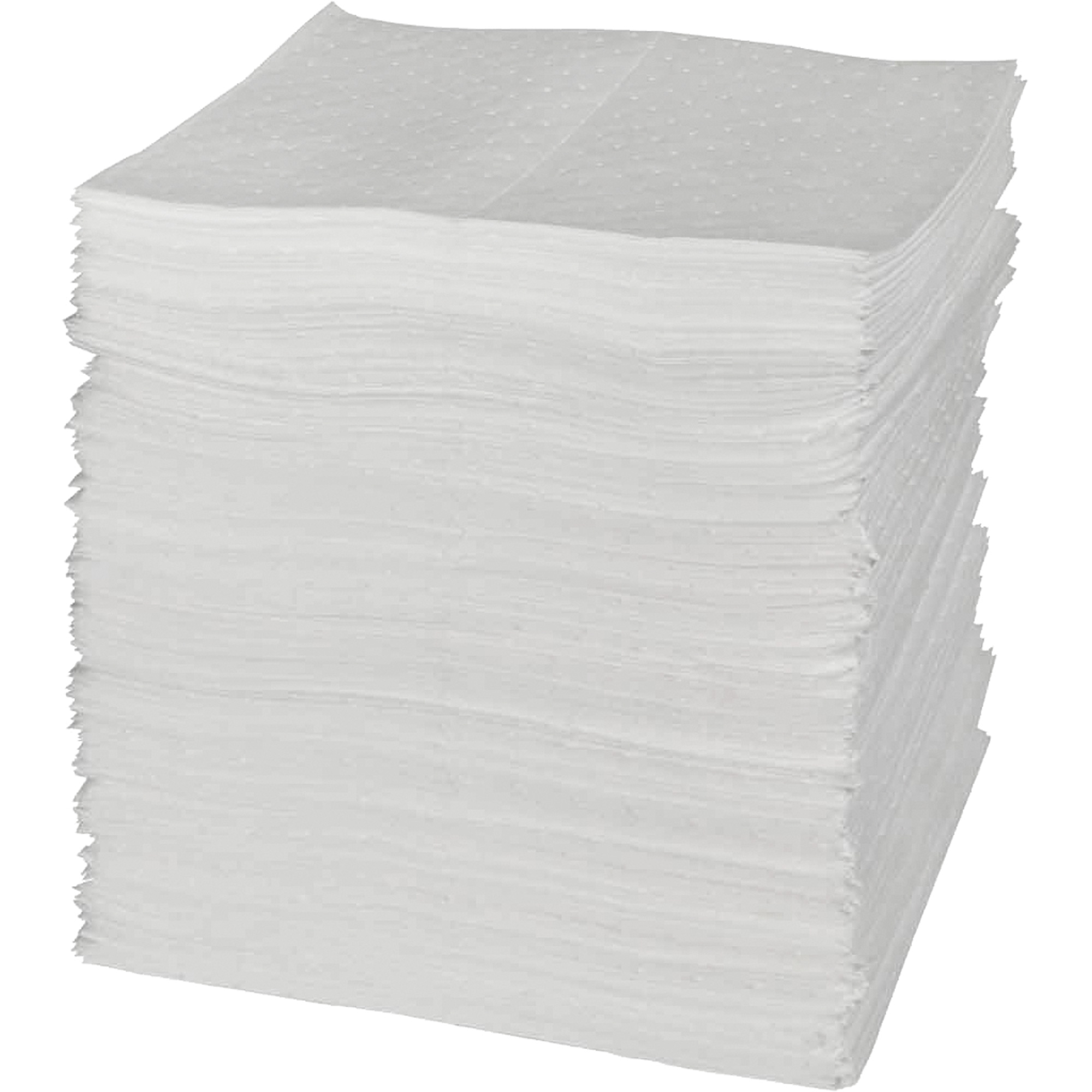 Tampon absorbant, Huile seulement, 15" x 19", 51 gal. d'absorption