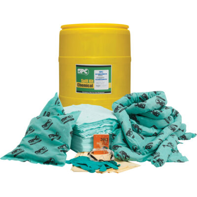 Trousse contre les déversements HazwikMD, Matières dangereuses, Baril, Absorbance de 38 gal. US