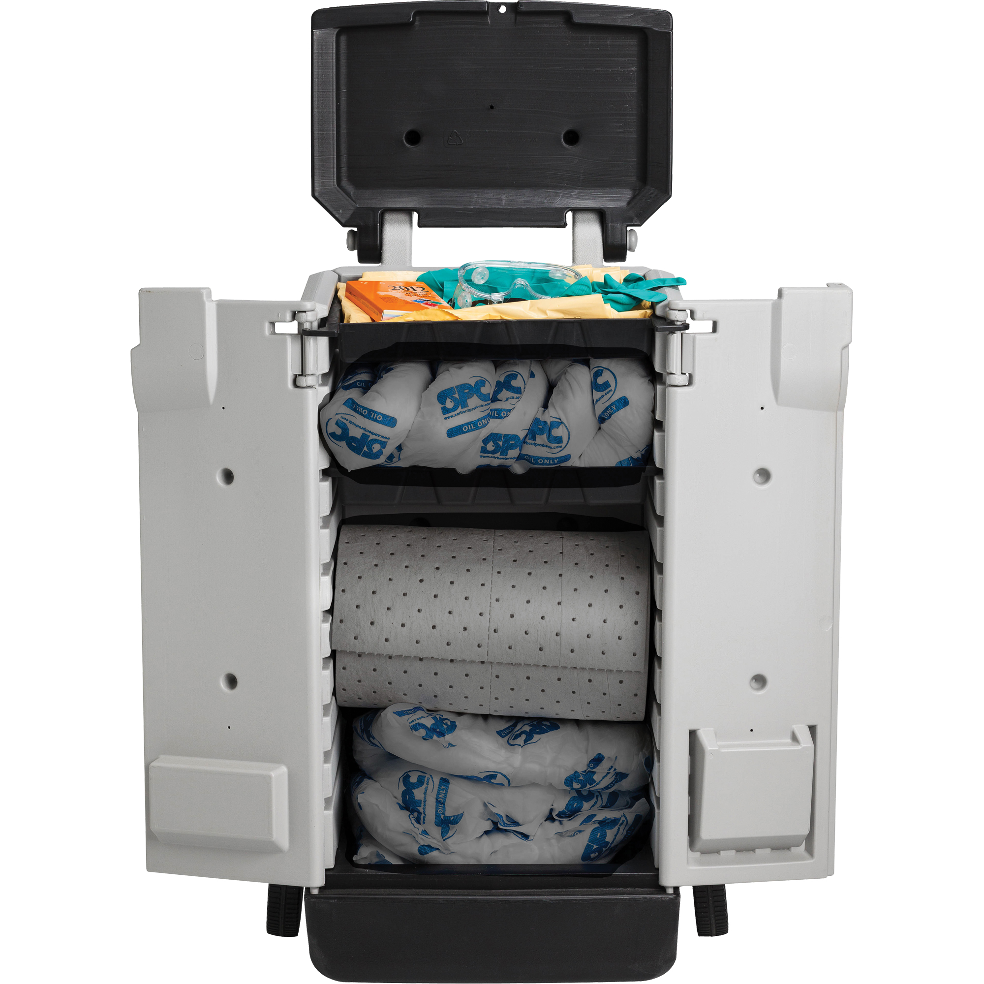 Trousse de lutte contre les déversements, Universel, Sac, Absorbance de 22 gal. US