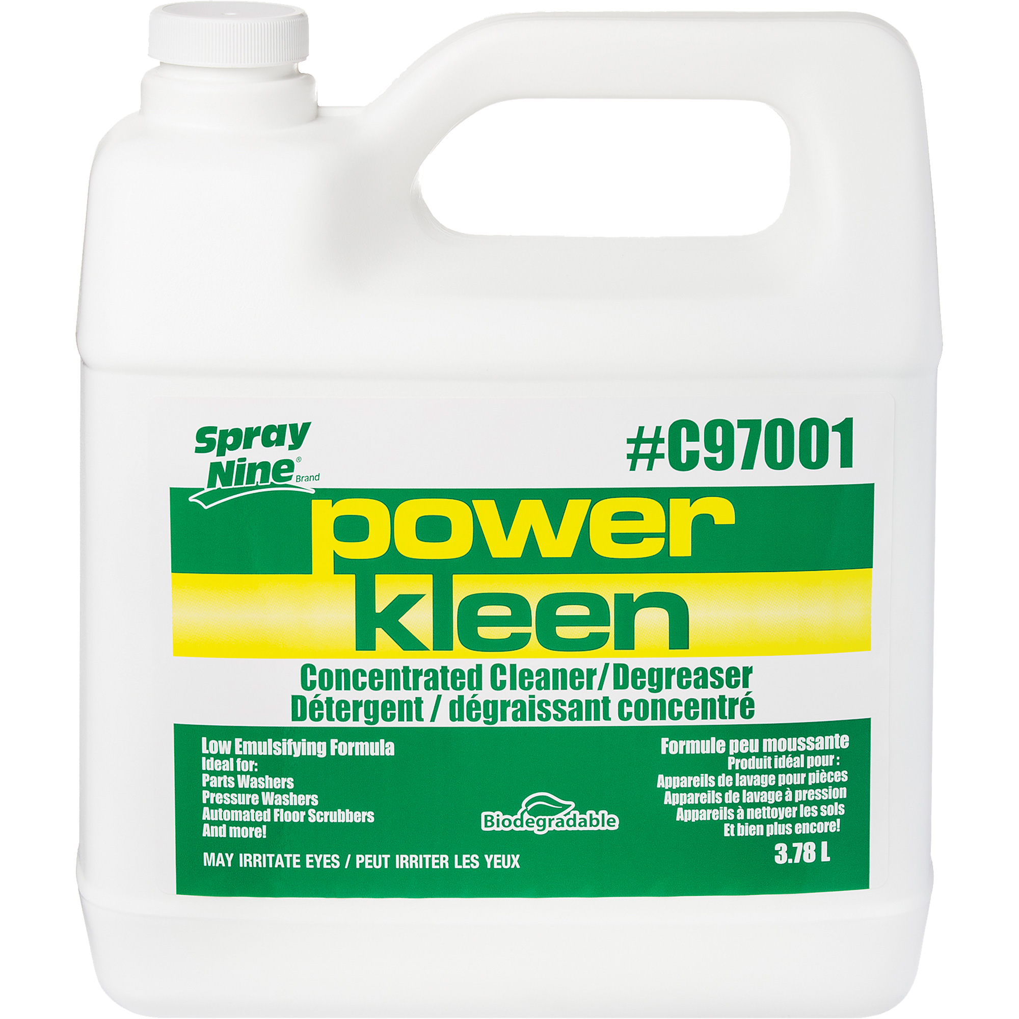 Produit nettoyant pour nettoyeur de pièces Power Kleen, 4 L, Cruche