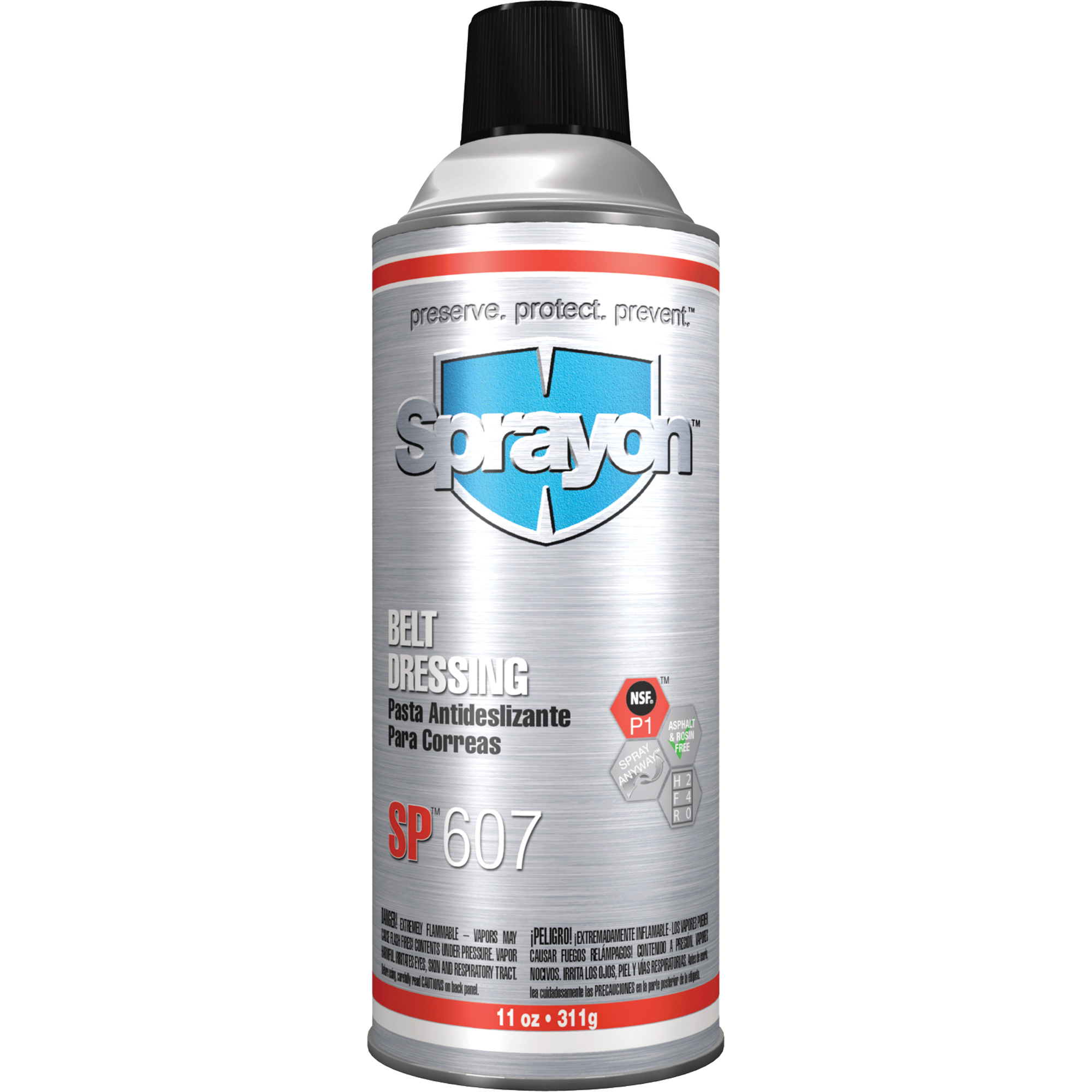 Enduit pour courroies SP607, Canette aérosol