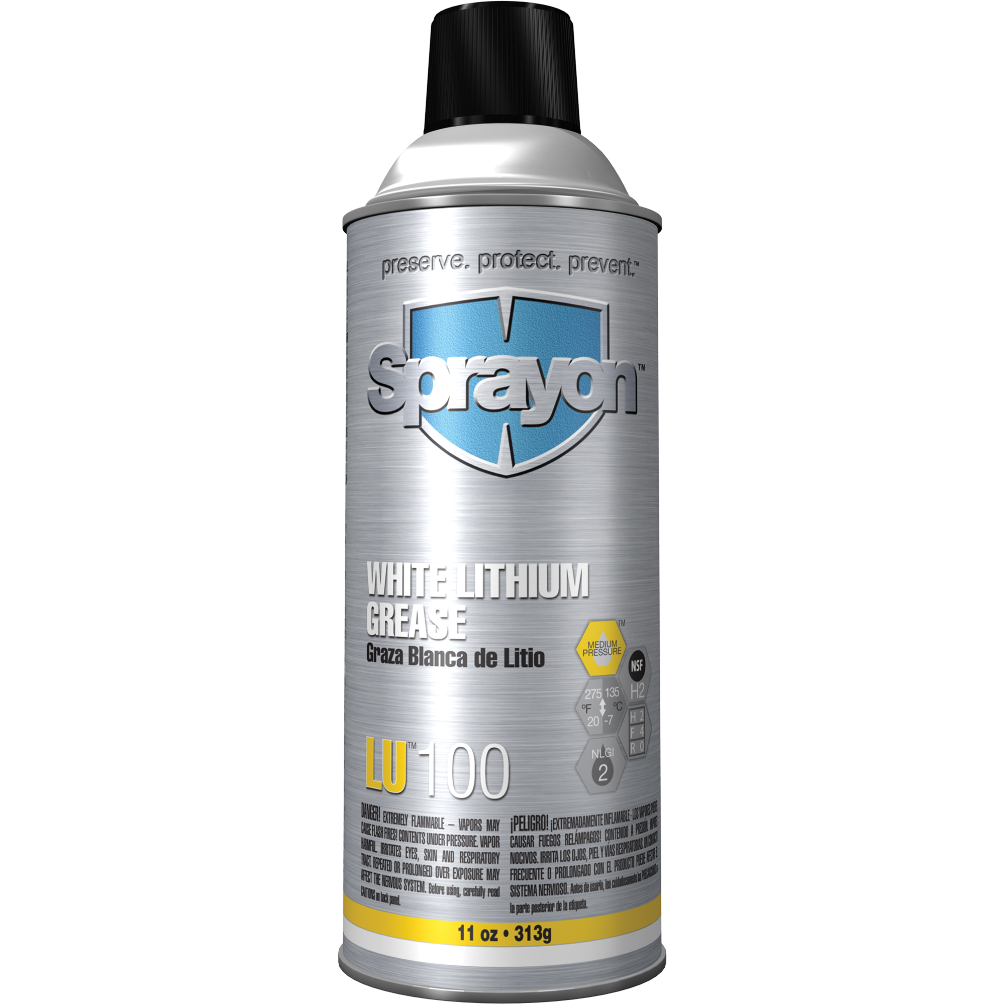 Graisse au lithium LU100, Canette aérosol