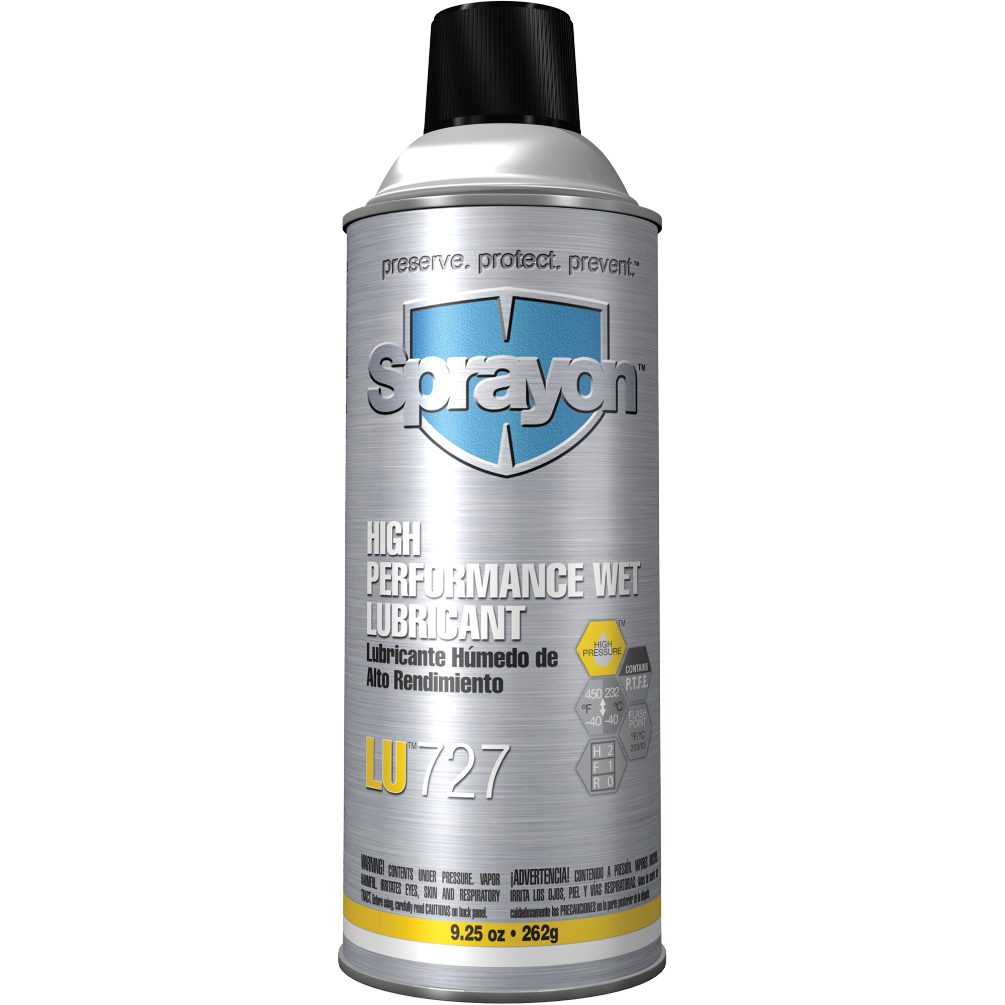 Lubrifiant humide haute performance LU727, Canette aérosol