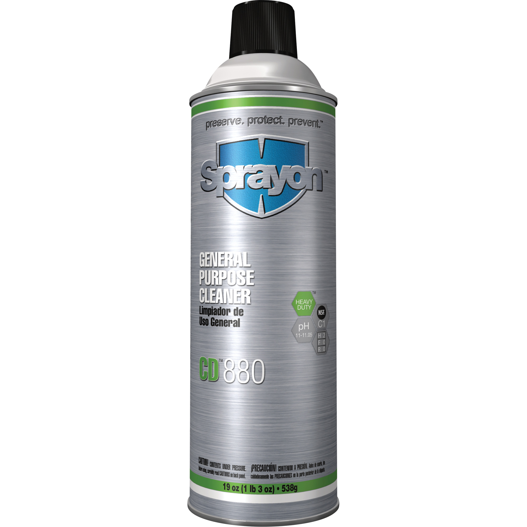 Nettoyant d'usage général CD880, Canette aérosol