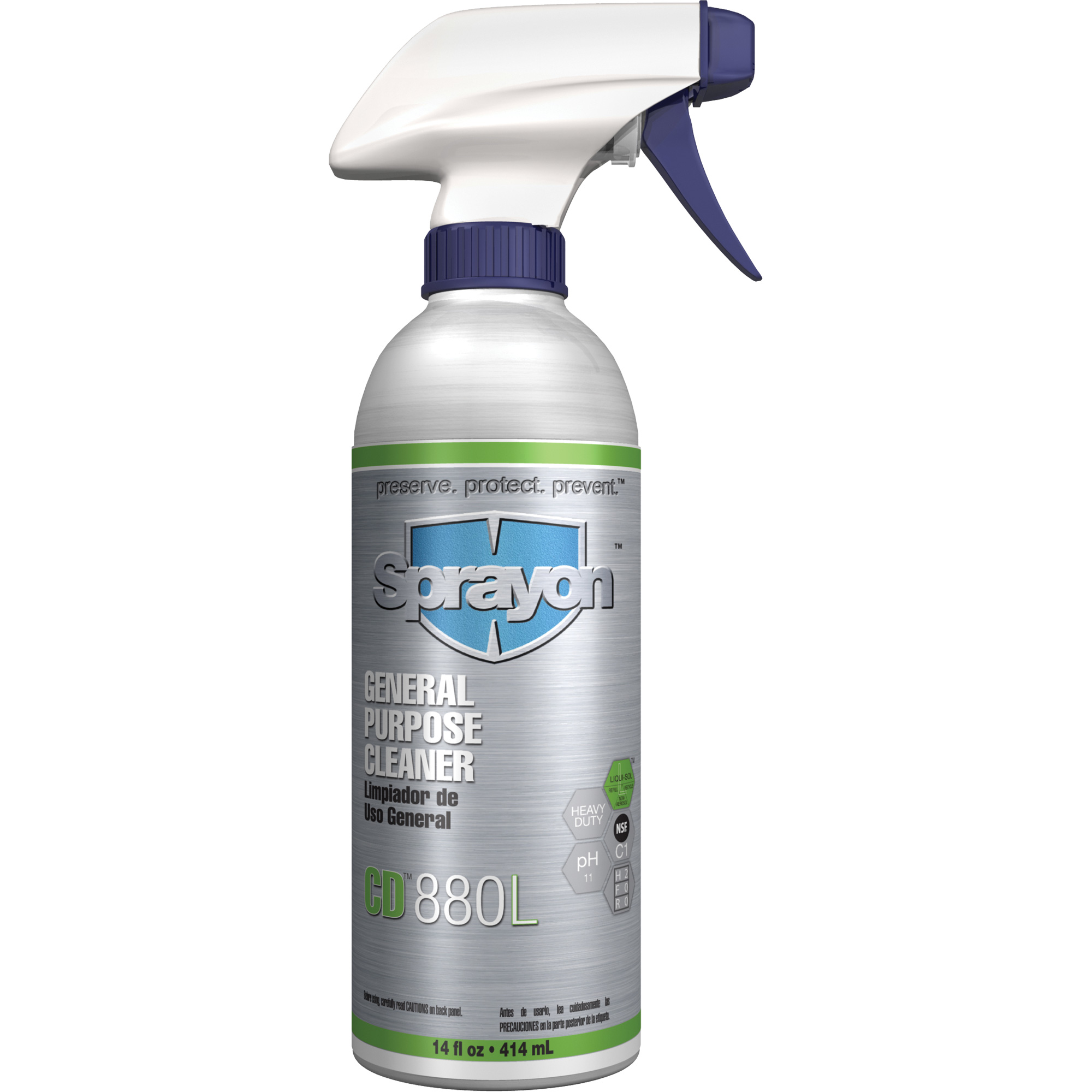 Nettoyant d'usage général CD880L, Bouteille à gâchette