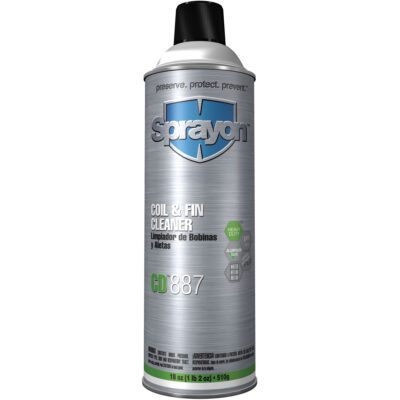 Nettoyant pour serpentins et ailettes CD887, 18 oz, Canette aérosol