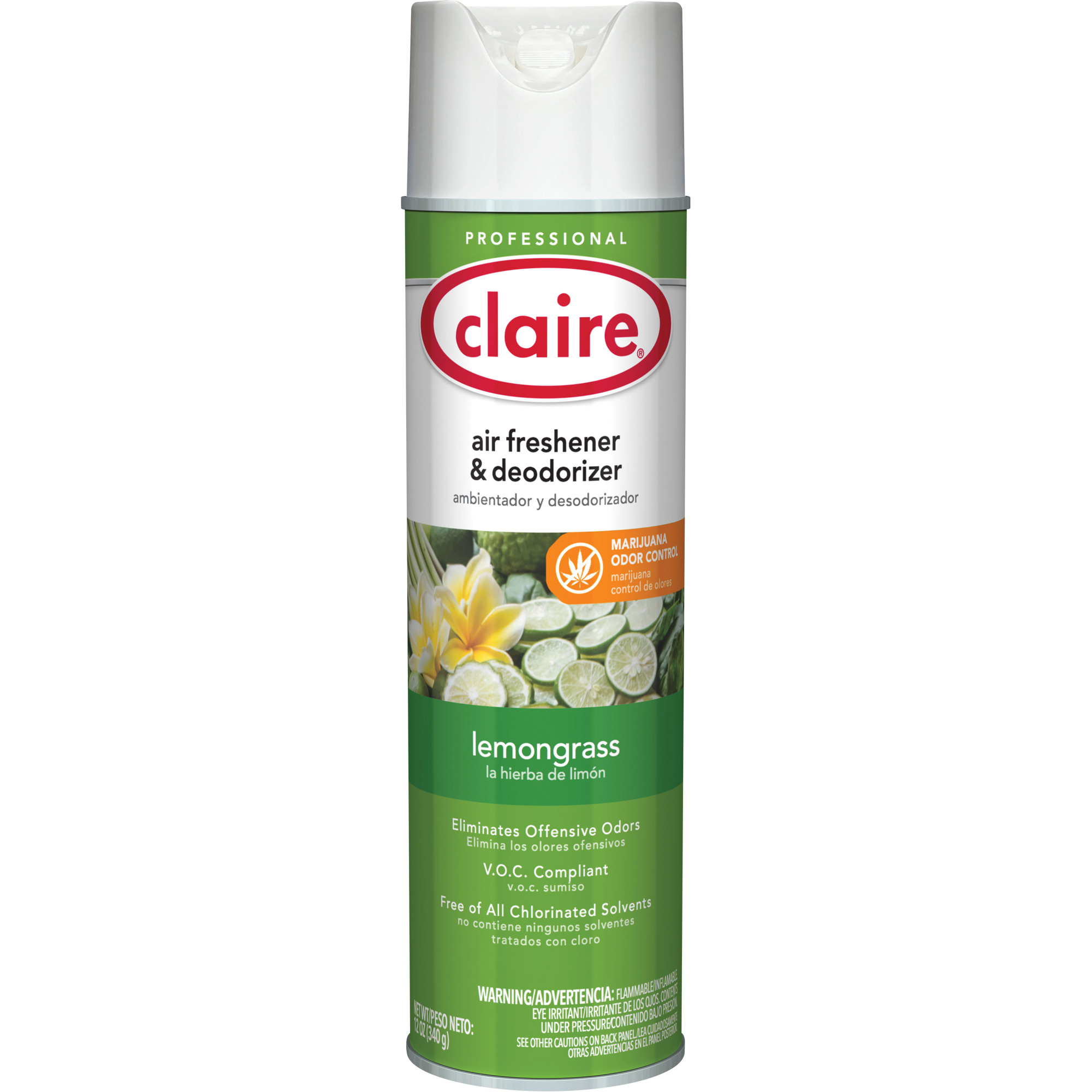 Assainisseur d'air et désodorisant, Citronnelle, Canette aérosol