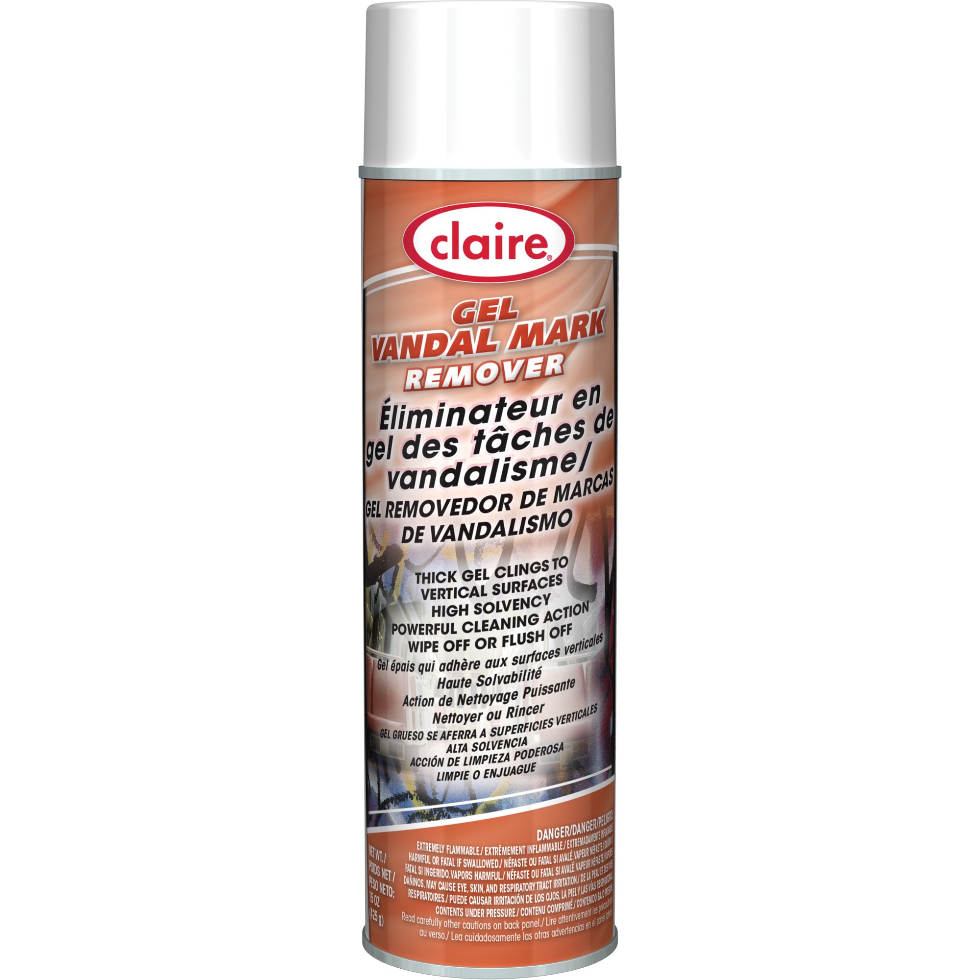 Gel pour enlever les graffitis