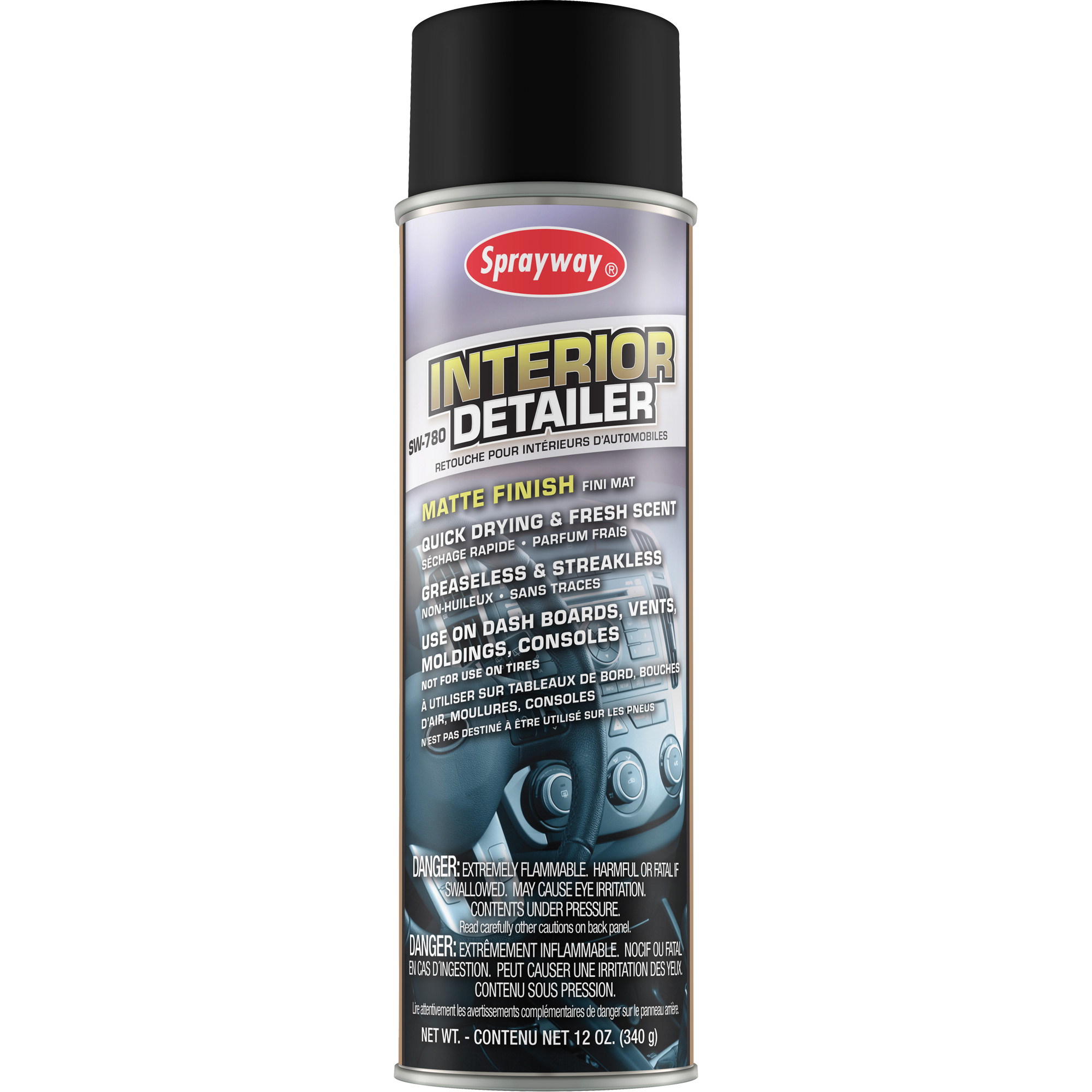 Nettoyant intérieur pour esthétique automobile