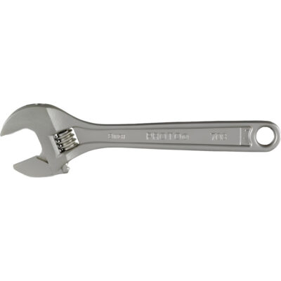 Clé ajustable avec CLIK-STOPMD, 8" lo, Ordinaire