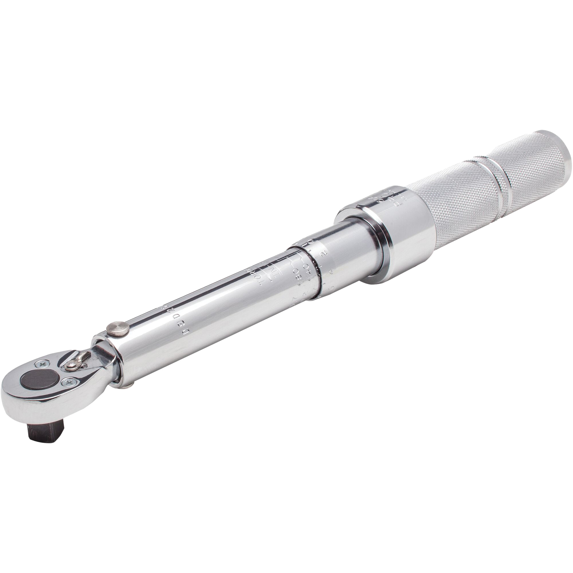 Clé dynamométrique à micromètre, À cliquer, Entraînement 3/8" carré, 40 - 200 lb-po