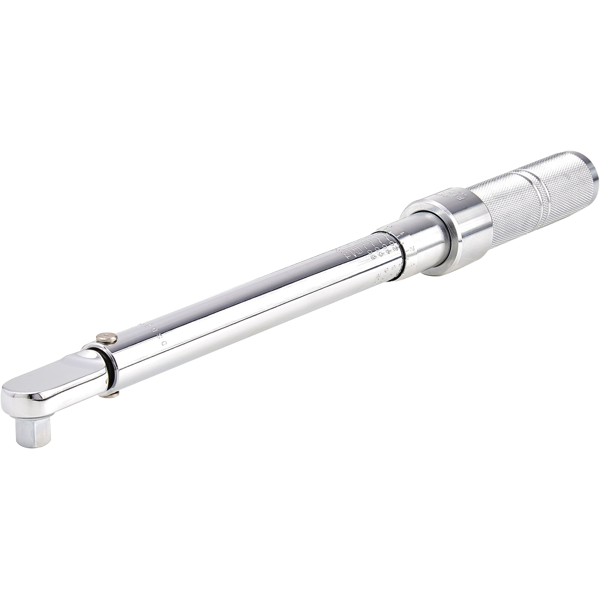 Clé dynamométrique micrométrique à tête fixe, À cliquer, Entraînement 3/8" carré, 16-80 lb-pi