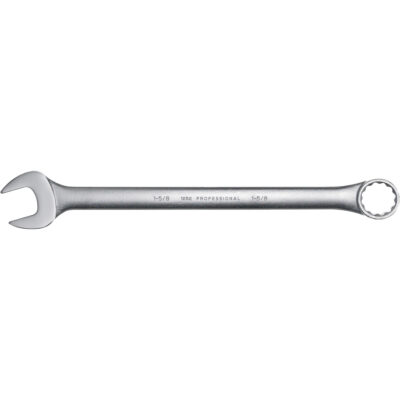Clé mixte, 12 pans, 1-5/8", Fini Satin