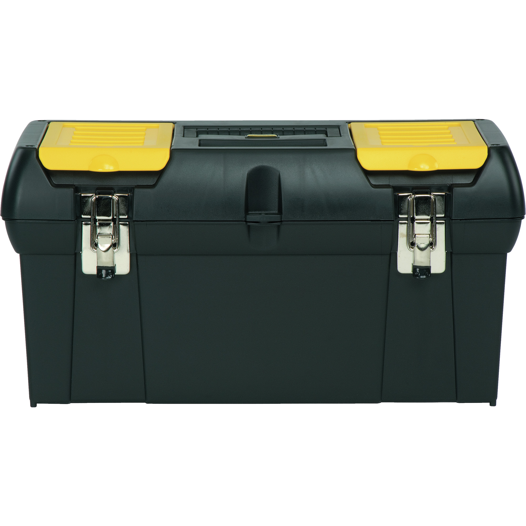 Coffre à outils avec plateau de série 2000, 24" la x 11-1/4" p x 11" h, Noir/Jaune
