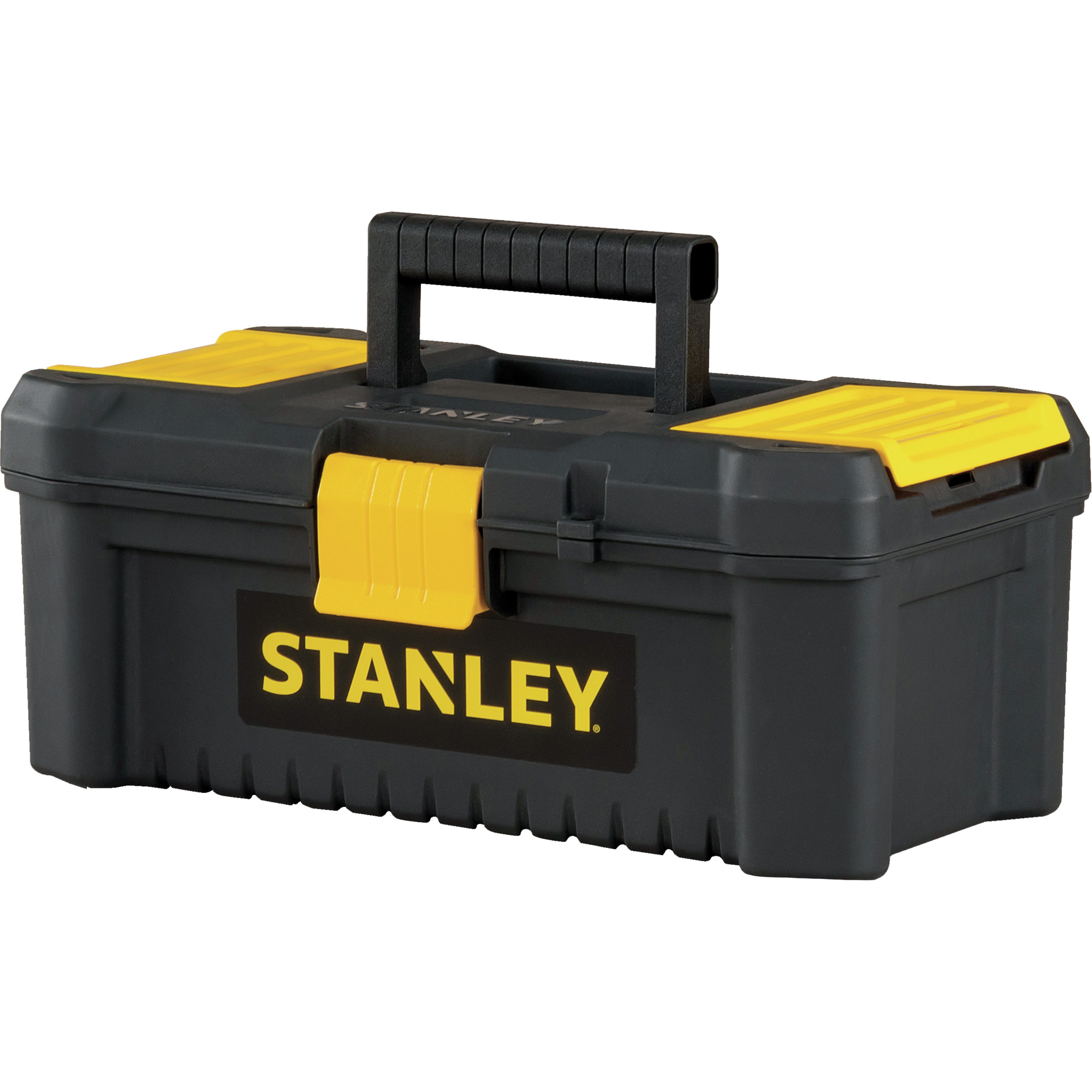 Coffre à outils avec plateau EssentialMD, 12-1/2" la x 7-3/8" p x 5-1/8" h, Noir/Jaune