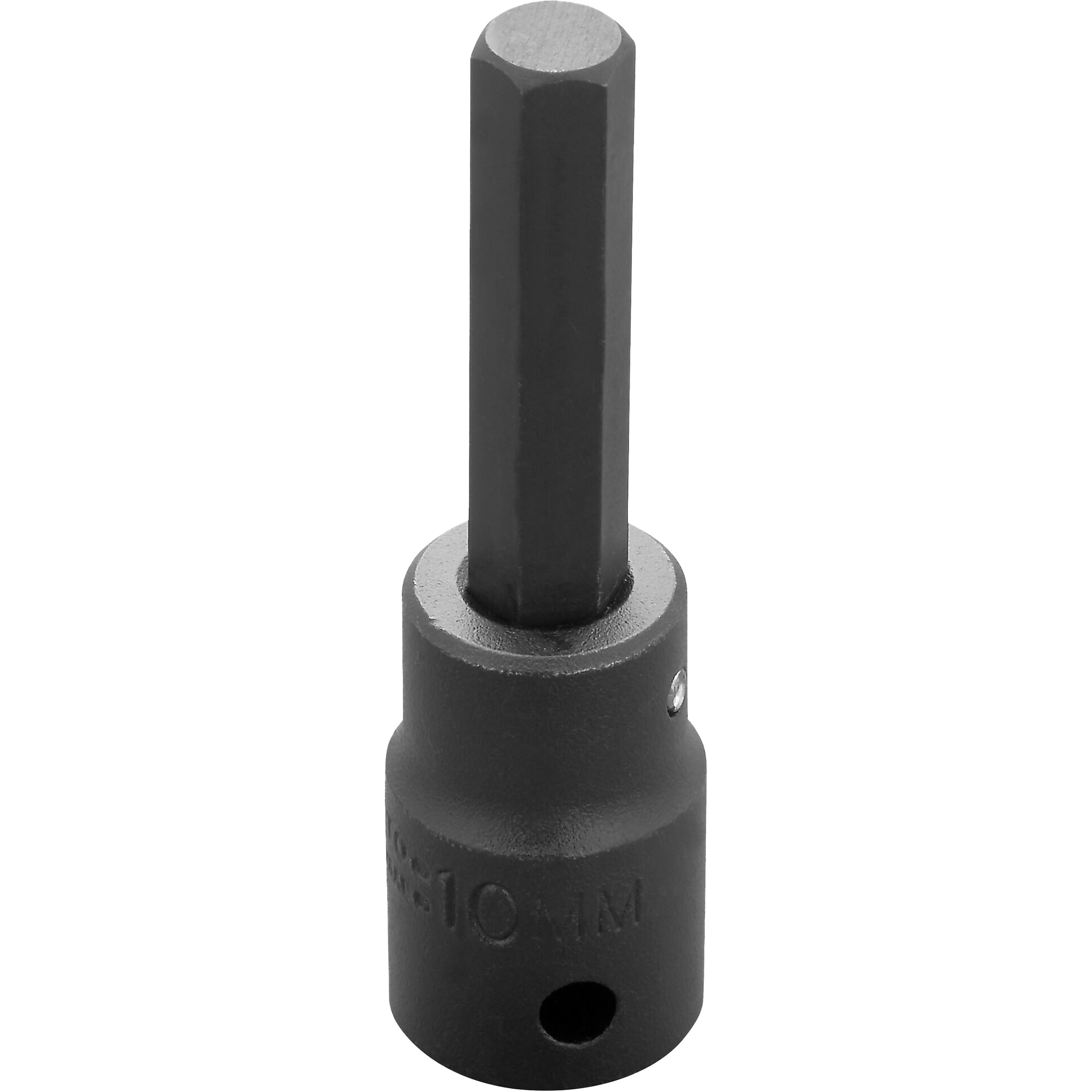 Embout à insérer, Hexagonale, 10 mm x 3-1/4" lo, Prise 1/2"
