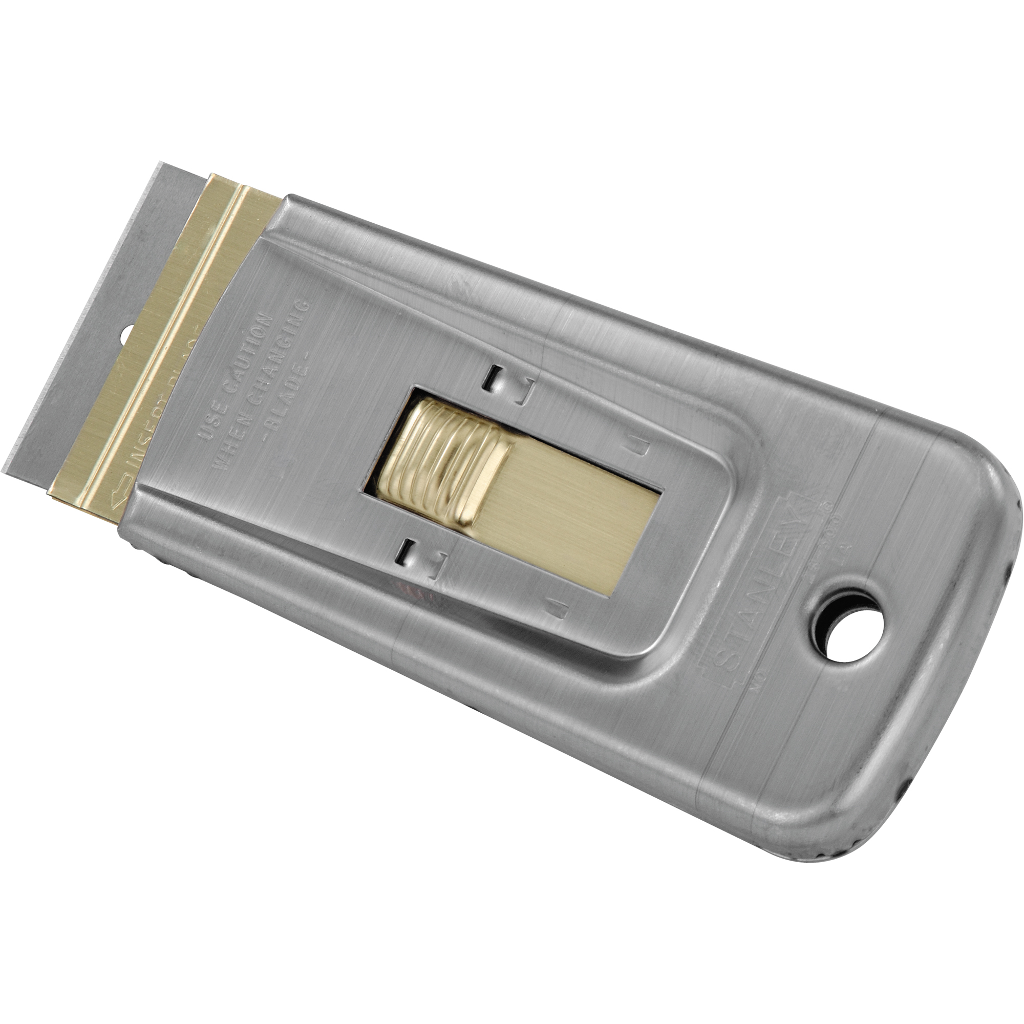 LAME,RASOIR,GRATTOIR,4", Largeur 1-3/4", Manche Métal
