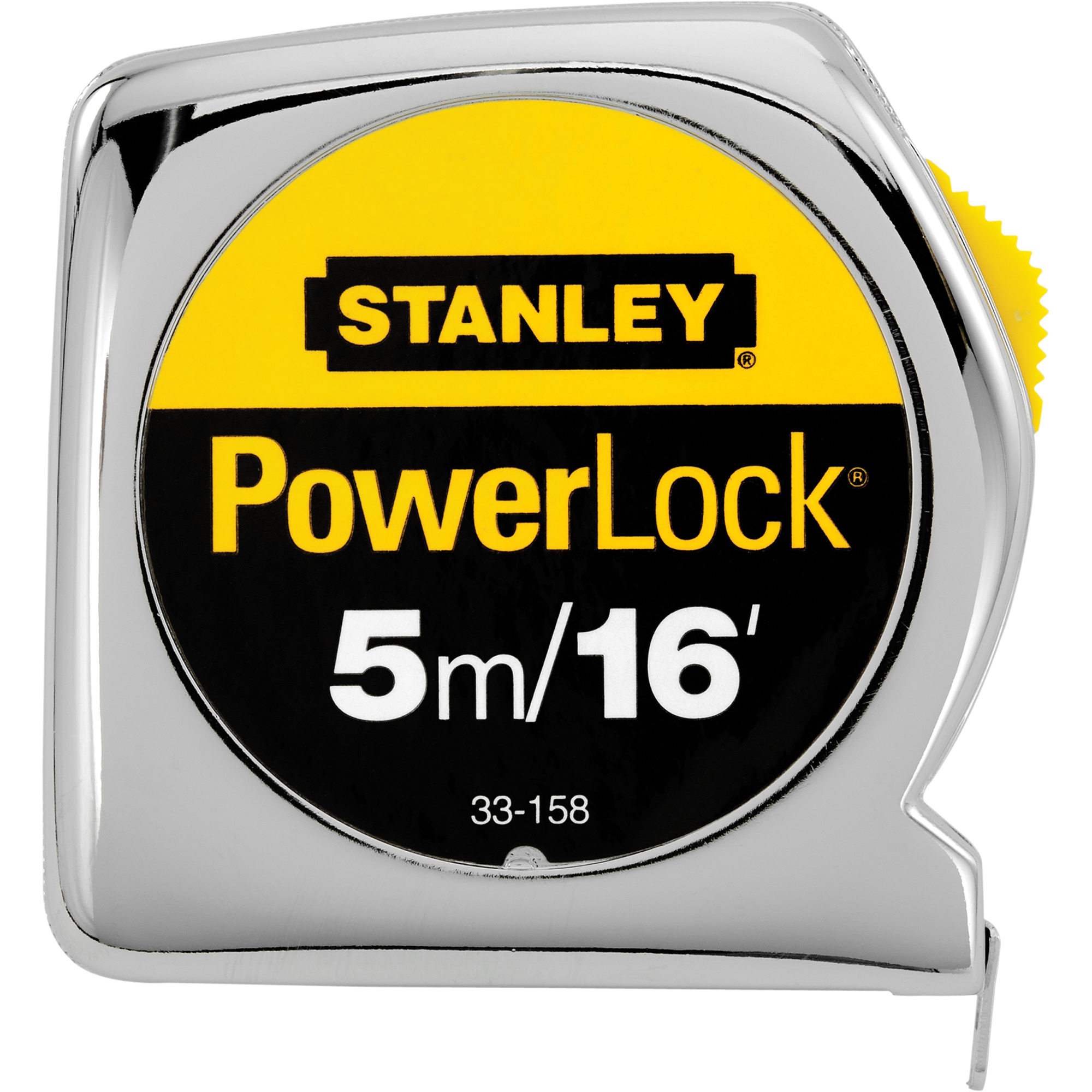 Ruban à mesurer PowerLockMD, 1"/ x 16', Marques de goujon 16th Milimeters