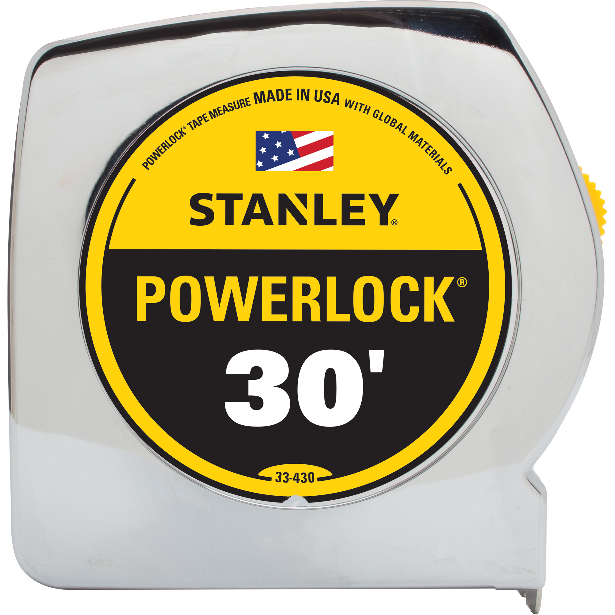 Ruban à mesurer PowerlockMD, 1" x 30', Marques de goujon Impérial
