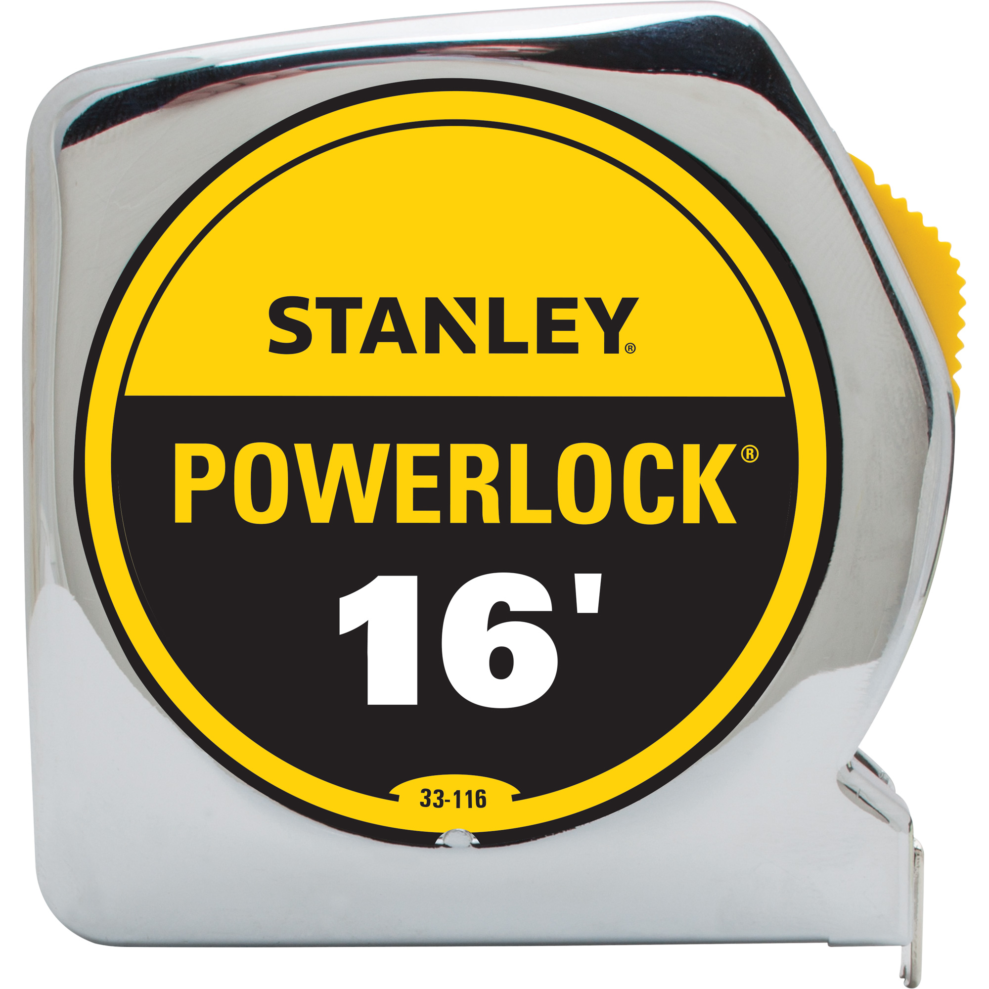 Ruban à mesurer PowerlockMD, 3/4" x 16', Marques de goujon Impérial